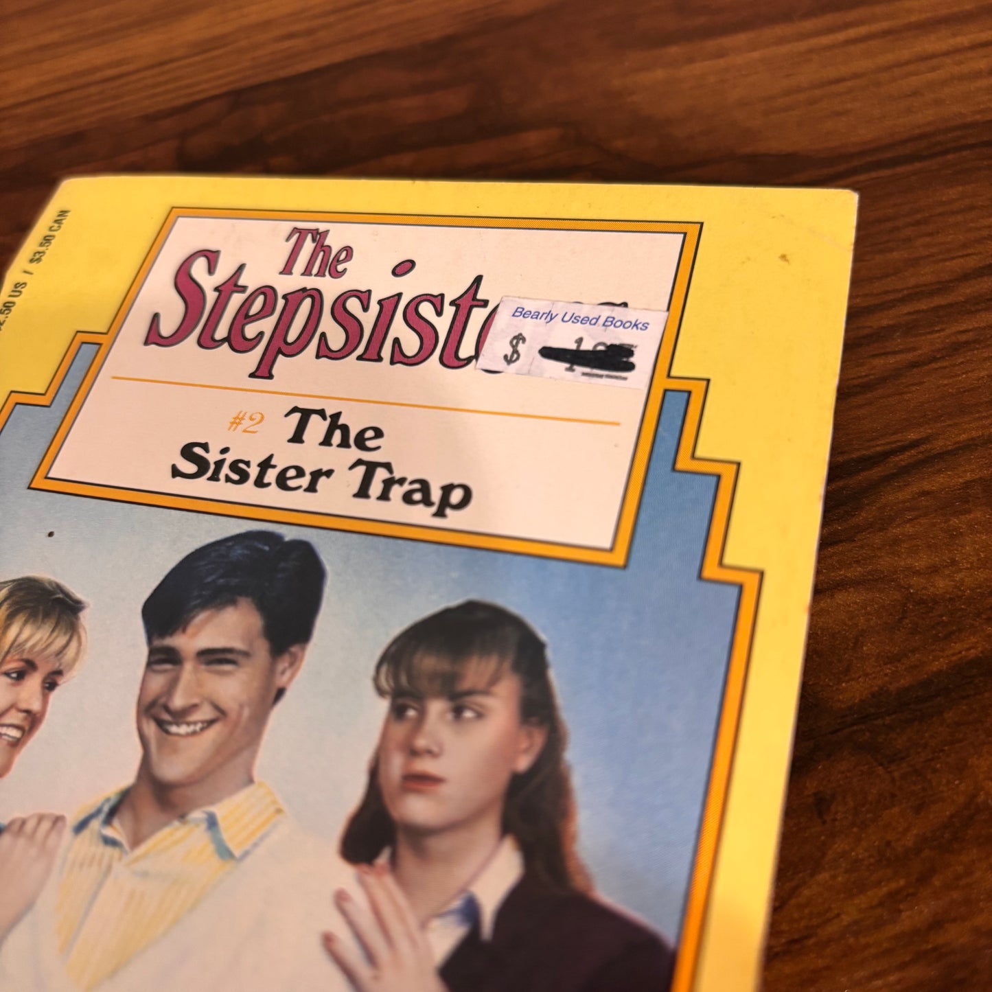 The Stepsisters #2 The Sister Trap Tina Oaks 1987 Scholastic Paperback
