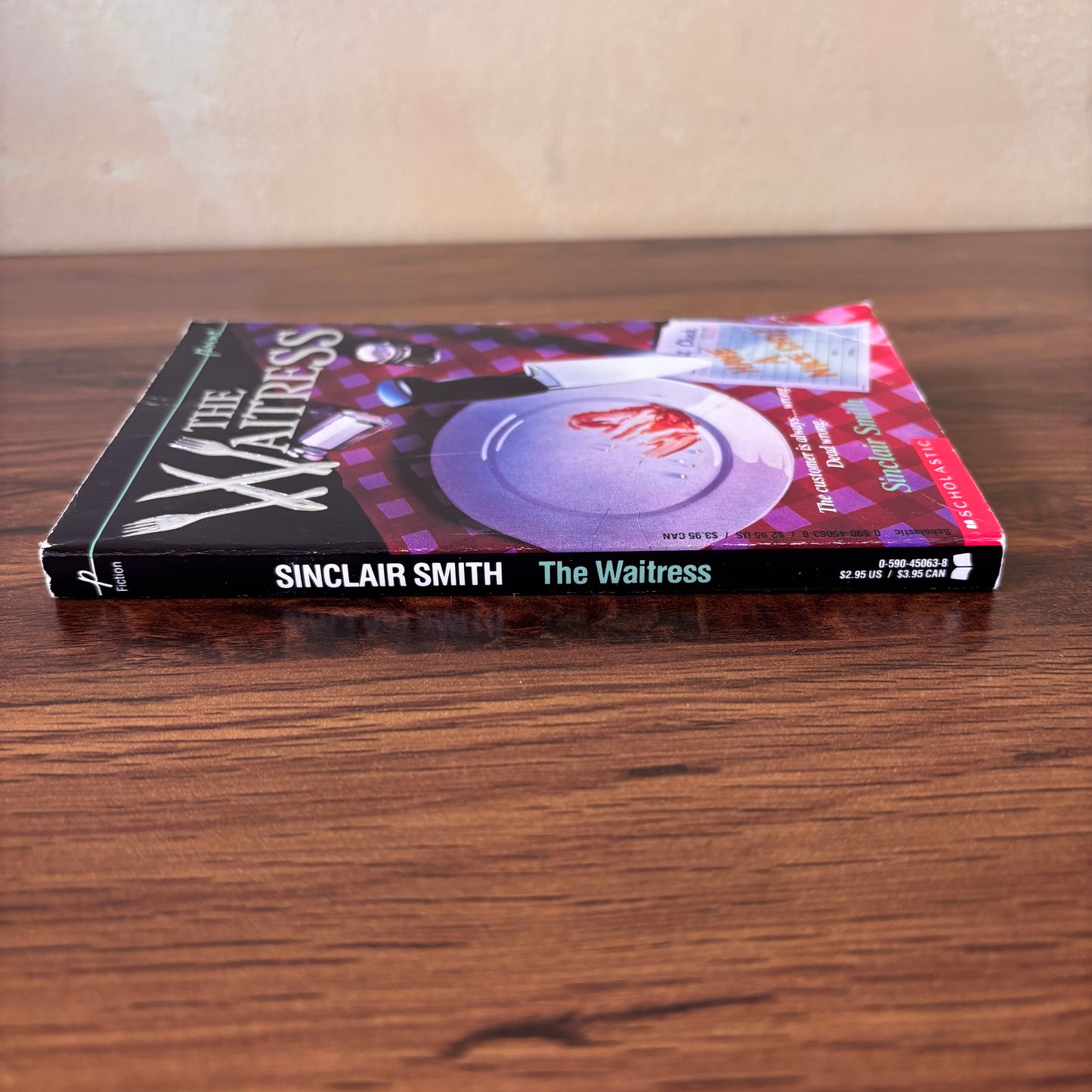 The Waitress by Sinclair Smith - 1992 Point Fiction Thriller Paperback