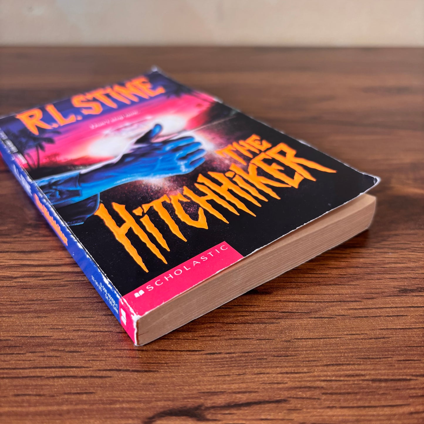The Hitchhiker by R.L. Stine - 1993 Scholastic YA Thriller Paperback