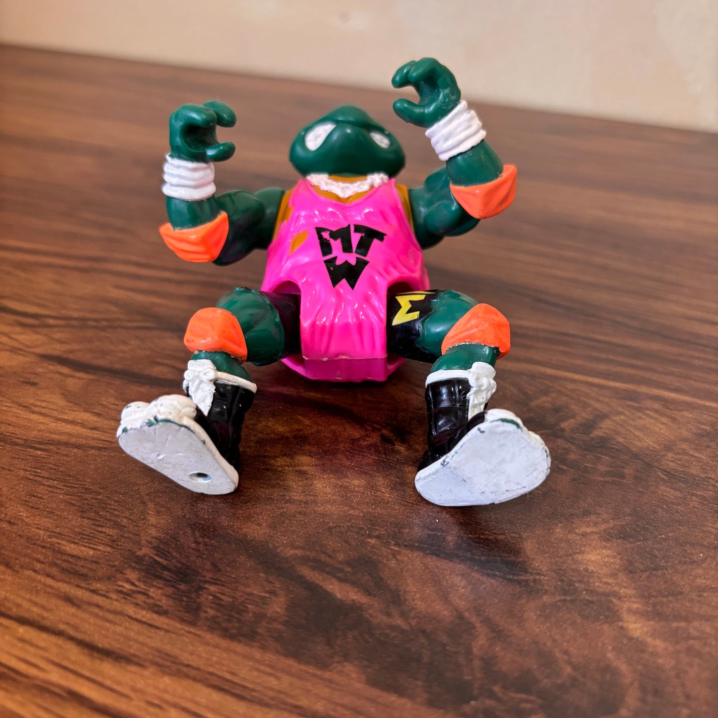 Shell Slammin Michelangelo - Teenage Mutant Ninja Turtles Action Figure (1991, Playmates Toys)