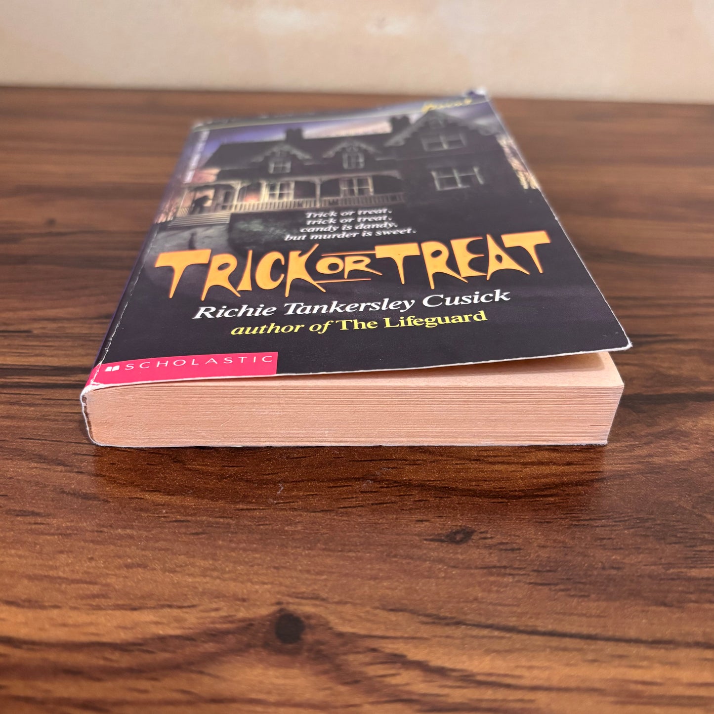 Trick or Treat Richie Tankersley Cusick 1989 Point Fiction Paperback