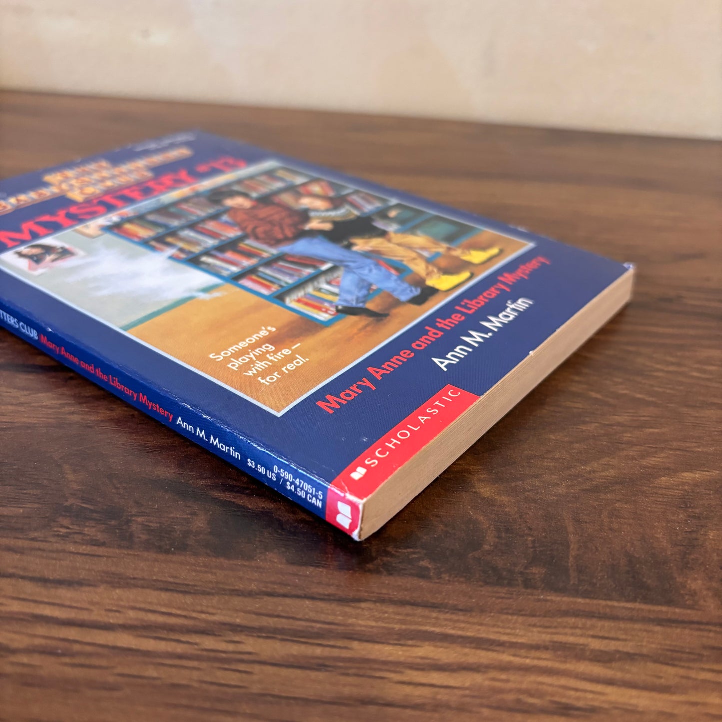 The Baby-Sitters Club Mystery #13: Mary Anne and the Library Mystery by Ann M. Martin (1994 Apple Paperback - Scholastic)