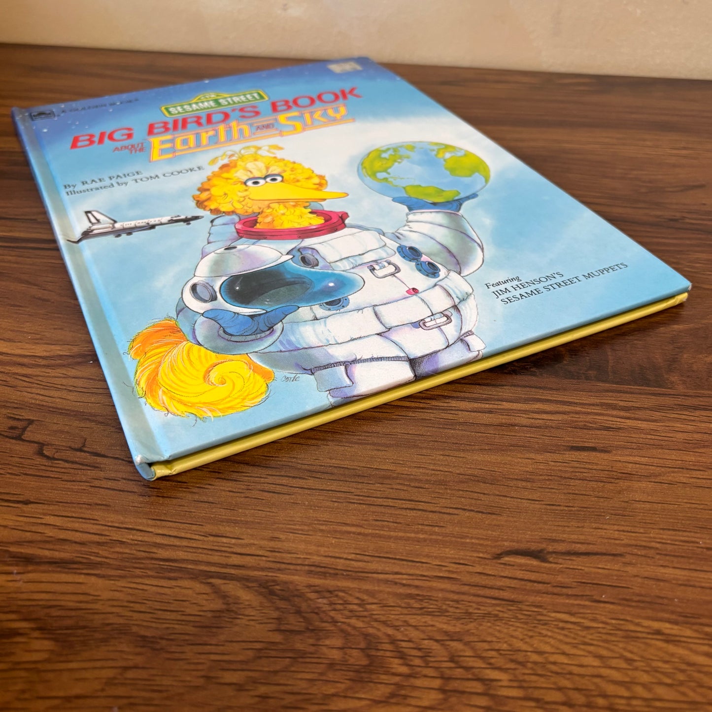 Big Bird’s Book About the Earth and Sky - 1985 Sesame Street Muppets Hardcover