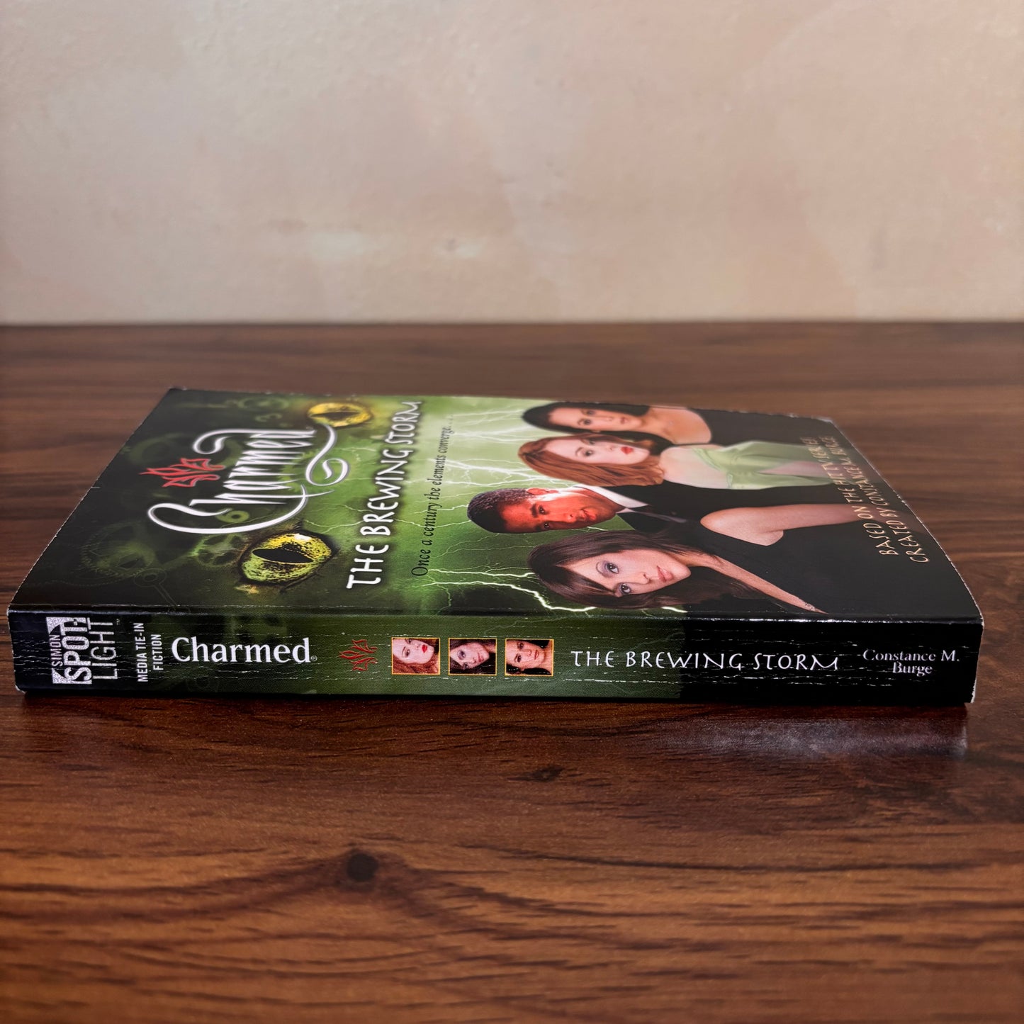 Charmed: The Brewing Storm by Constance M. Burge - 2004 Paperback