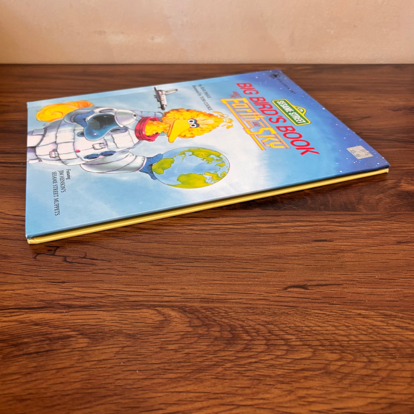 Big Bird’s Book About the Earth and Sky - 1985 Sesame Street Muppets Hardcover