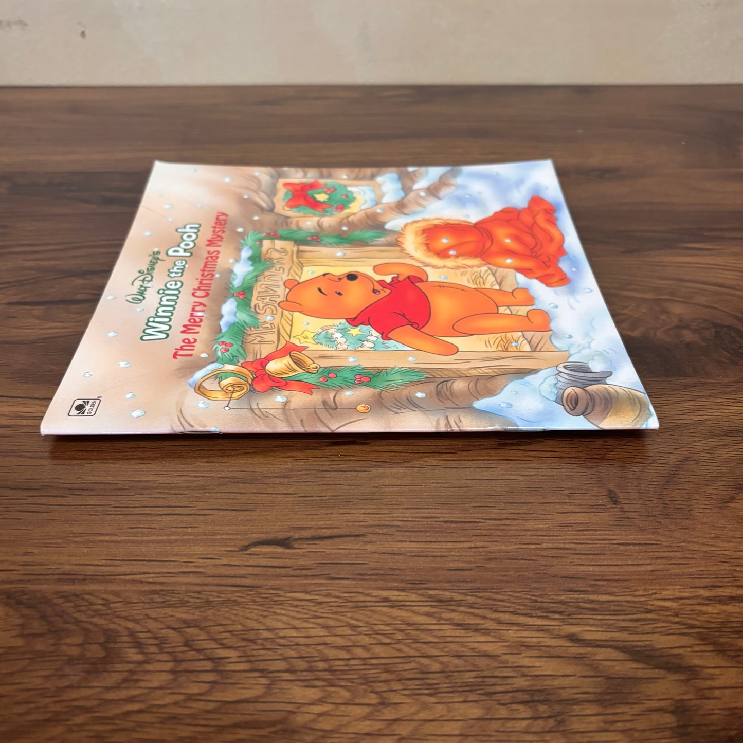 Winnie the Pooh The Merry Christmas Mystery Betty Birney Nancy Stevenson 1993 Childrens Softcover