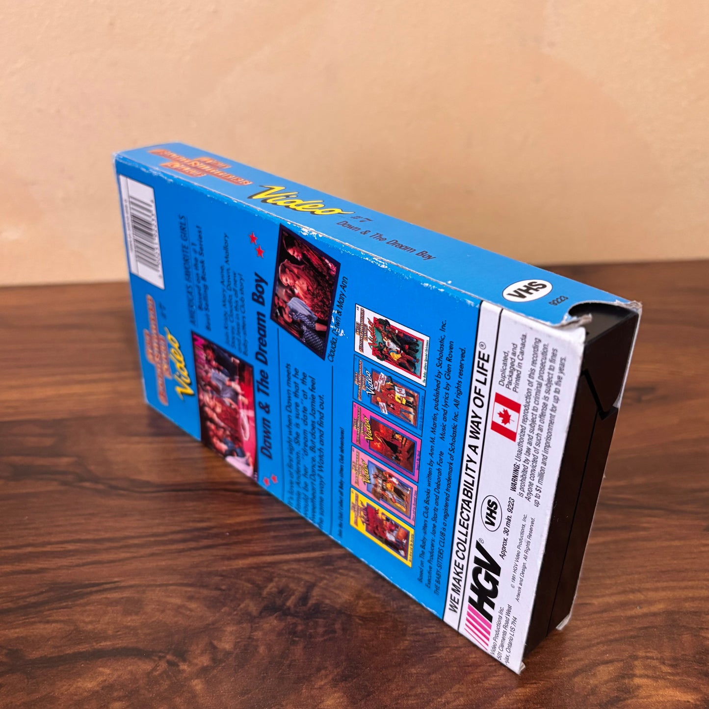 The Baby-Sitters Club Video #7 Dawn and the Dream Boy 1990s VHS