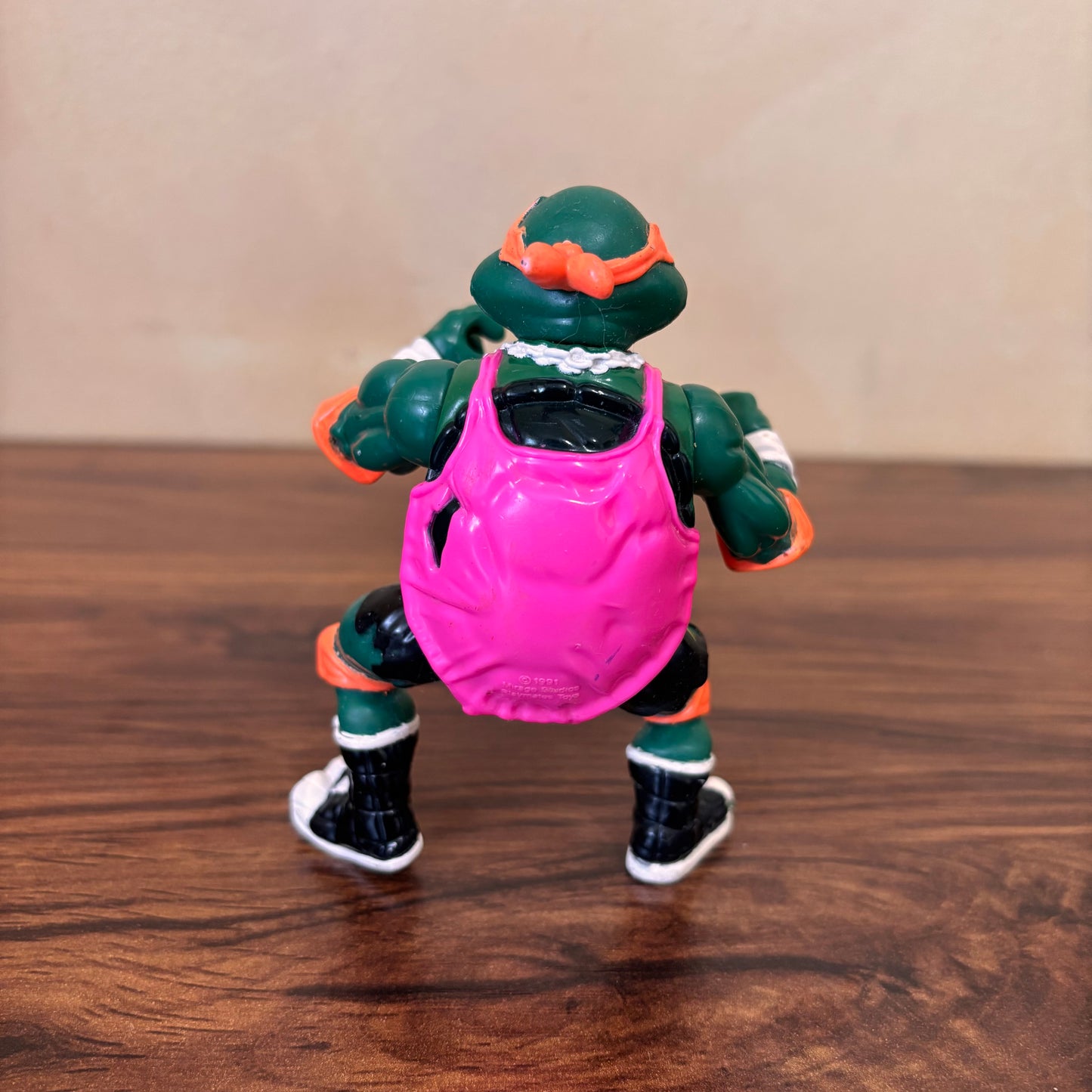 Shell Slammin Michelangelo - Teenage Mutant Ninja Turtles Action Figure (1991, Playmates Toys)