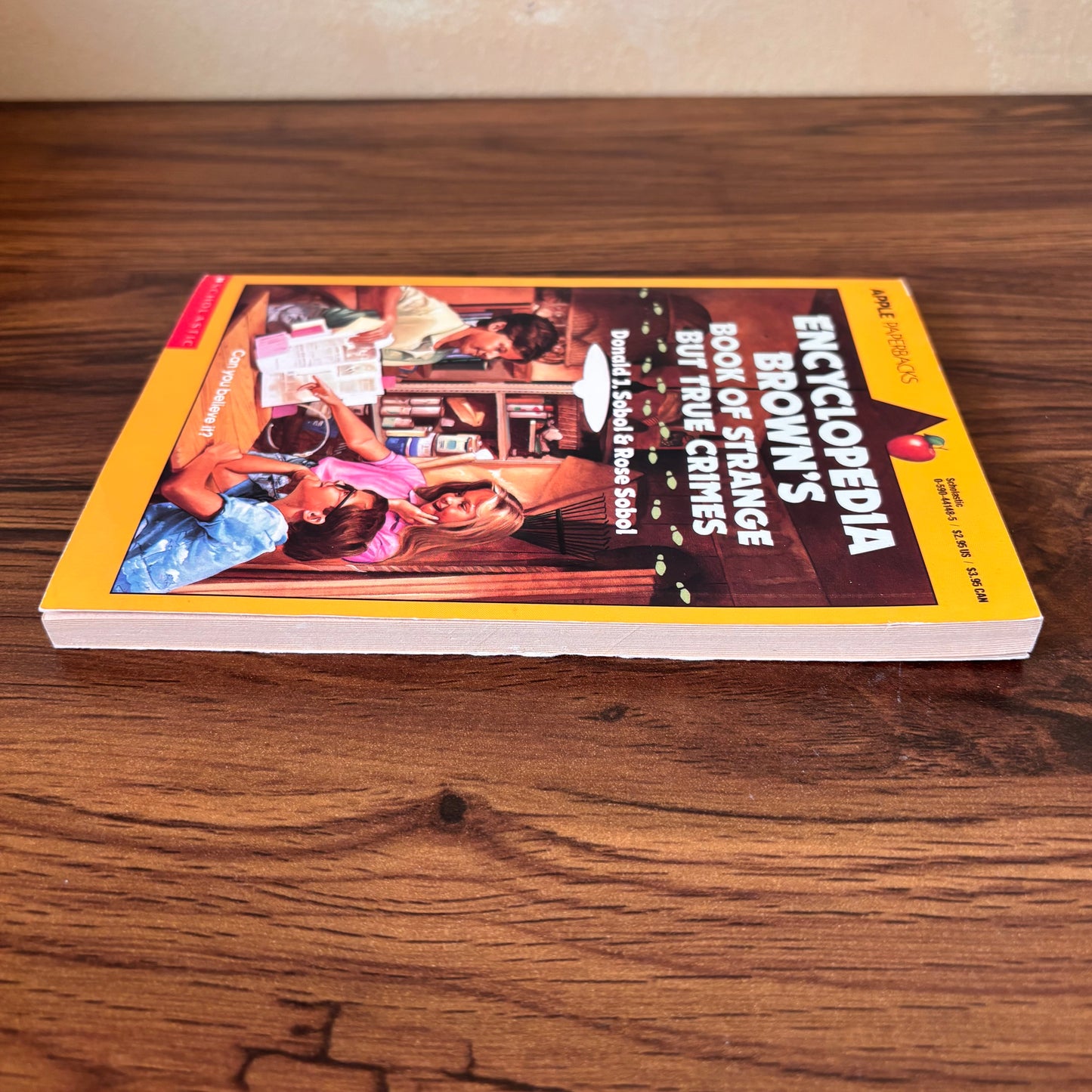 Encyclopedia Browns Book of Strange But True Crimes Donald J. Sobol Rose Sobol
