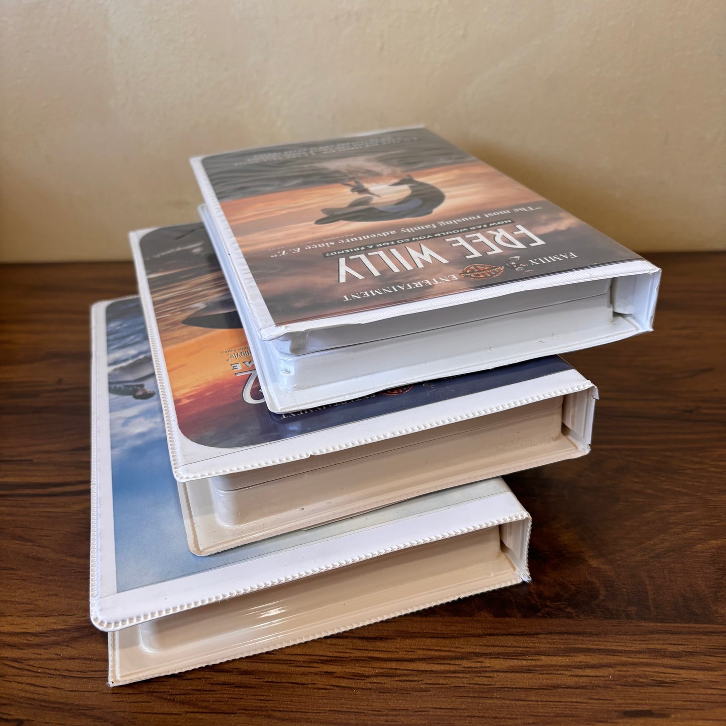 Free Willy VHS Bundle - Free Willy, Free Willy 2 & Free Willy 3 (90s)