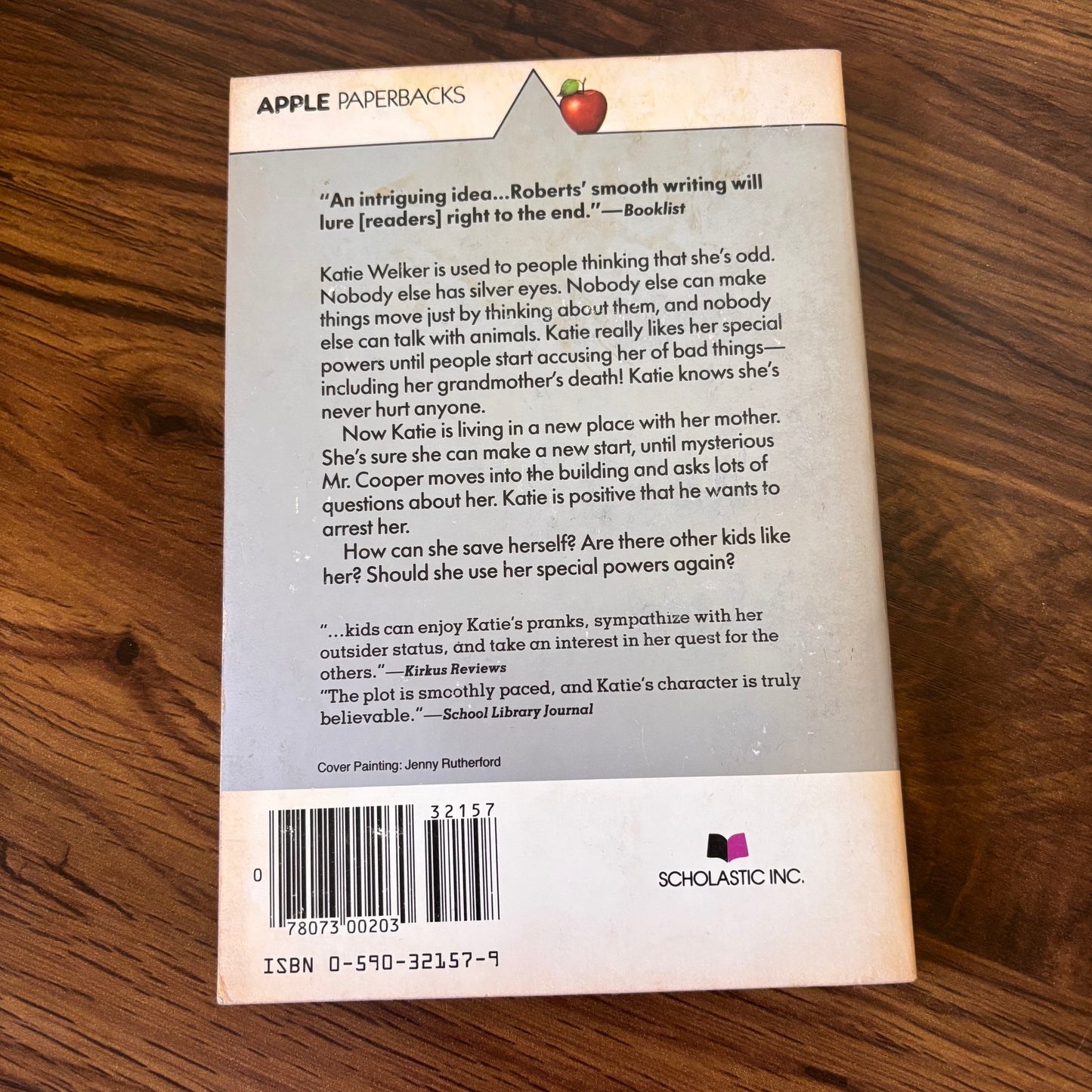 The Girl with the Silver Eyes by Willo Davis Roberts (1980 Apple Paperback - Scholastic)