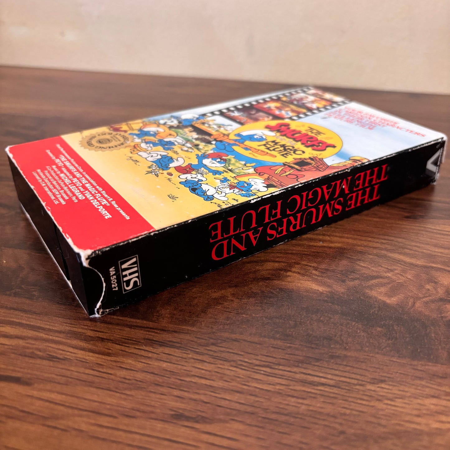 The Smurfs and the Magic Flute VHS 1984 PEYO
