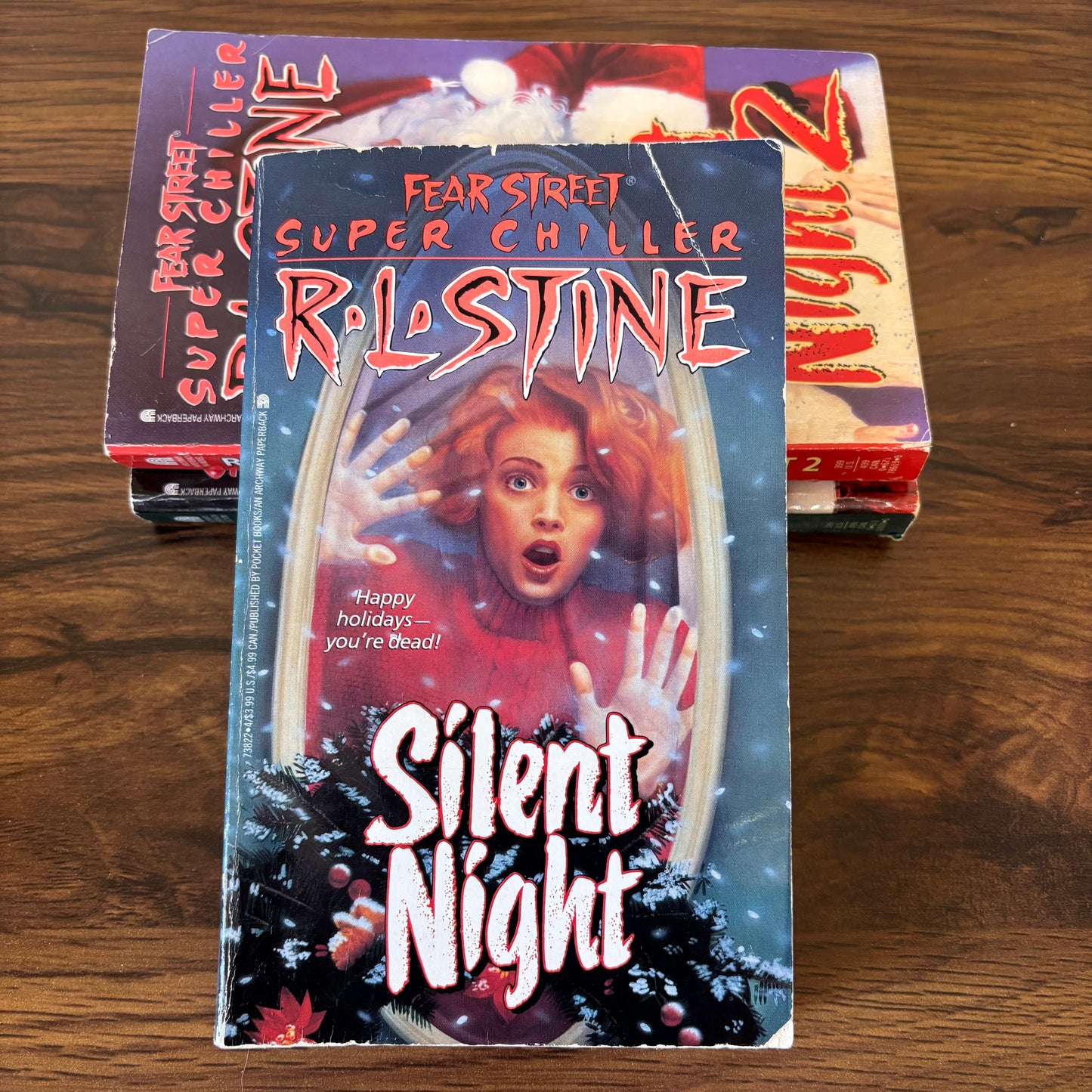 Silent Night 1-3 Super Chillers Set by R.L. Stine (90s Archway Paperbacks)