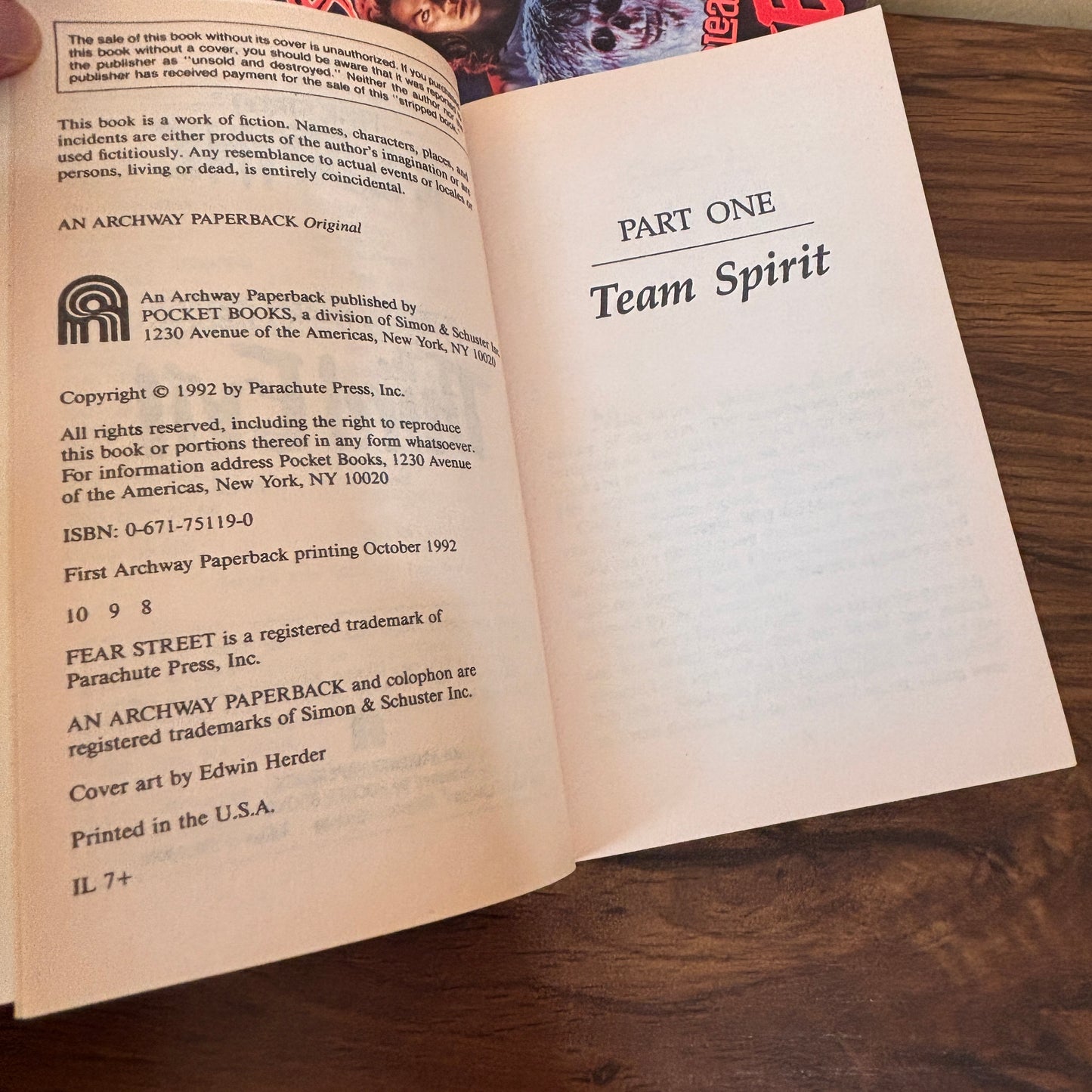 RL Stine Fear Street Cheerleader Trilogy: First Evil, Second Evil, Third Evil