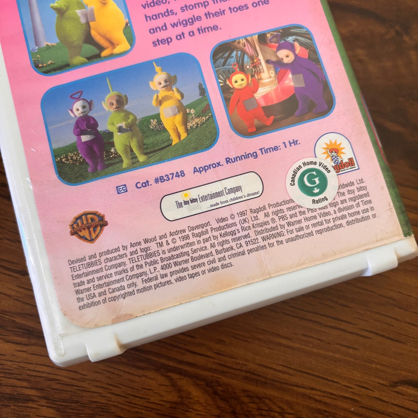 Teletubbies - Dance with the Teletubbies (1998) VHS - PBS Kids