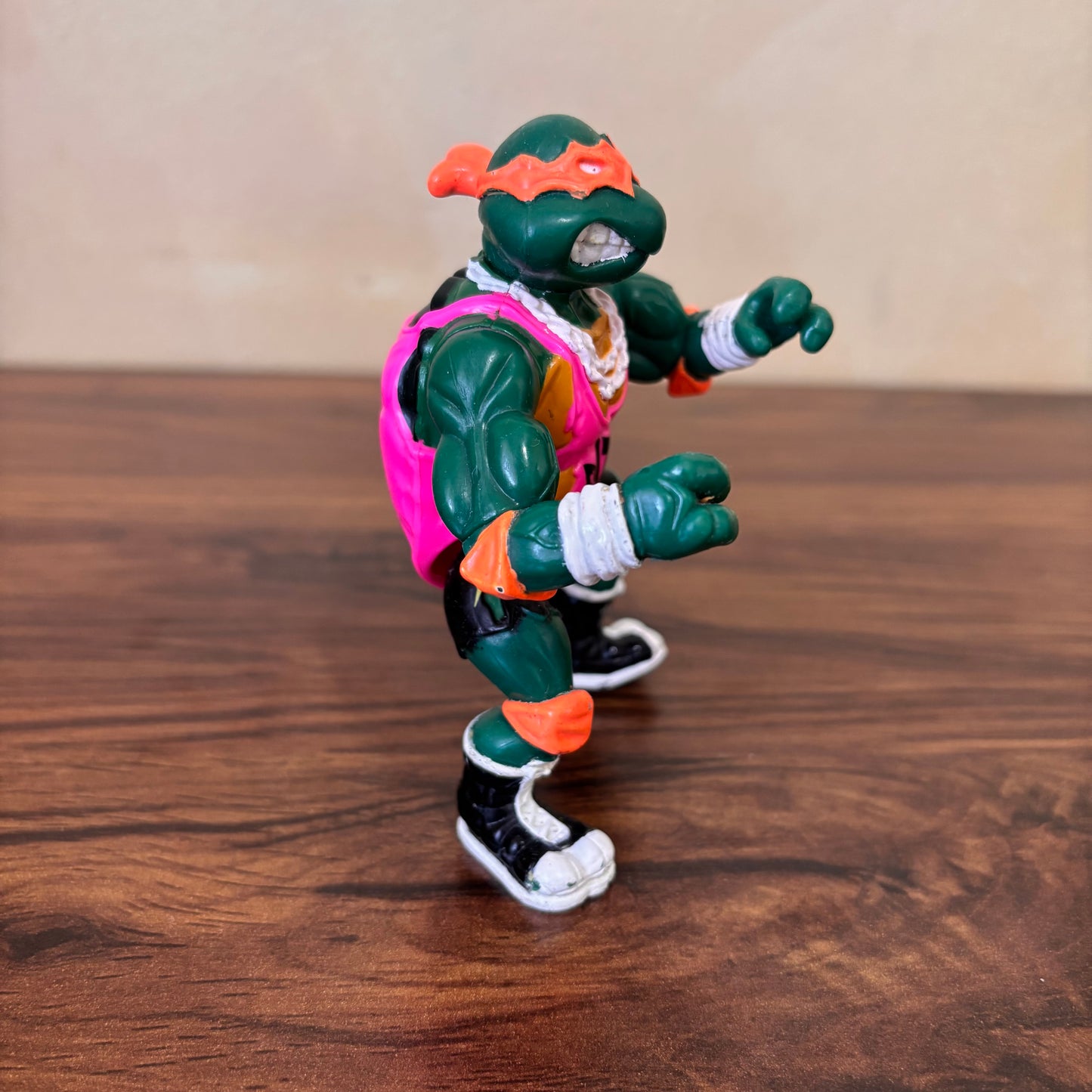 Shell Slammin Michelangelo - Teenage Mutant Ninja Turtles Action Figure (1991, Playmates Toys)