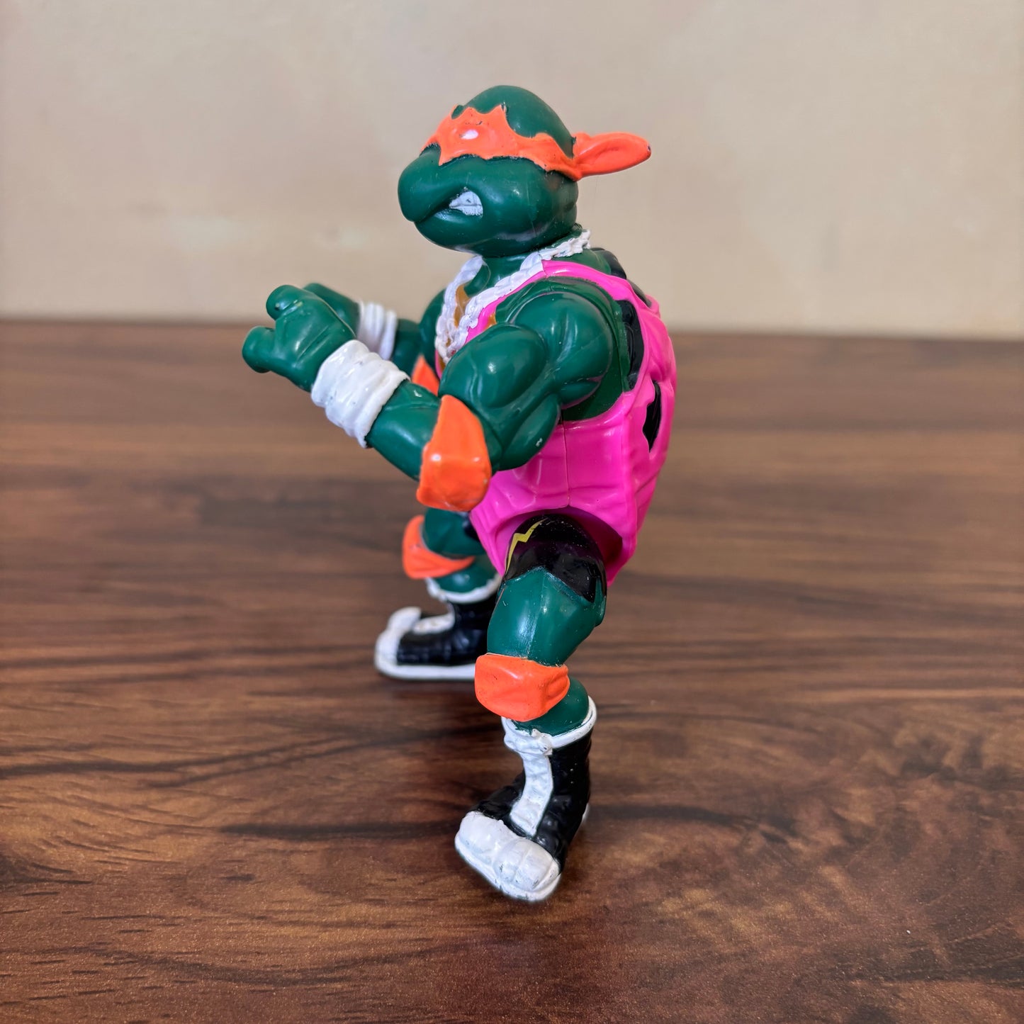 Shell Slammin Michelangelo - Teenage Mutant Ninja Turtles Action Figure (1991, Playmates Toys)