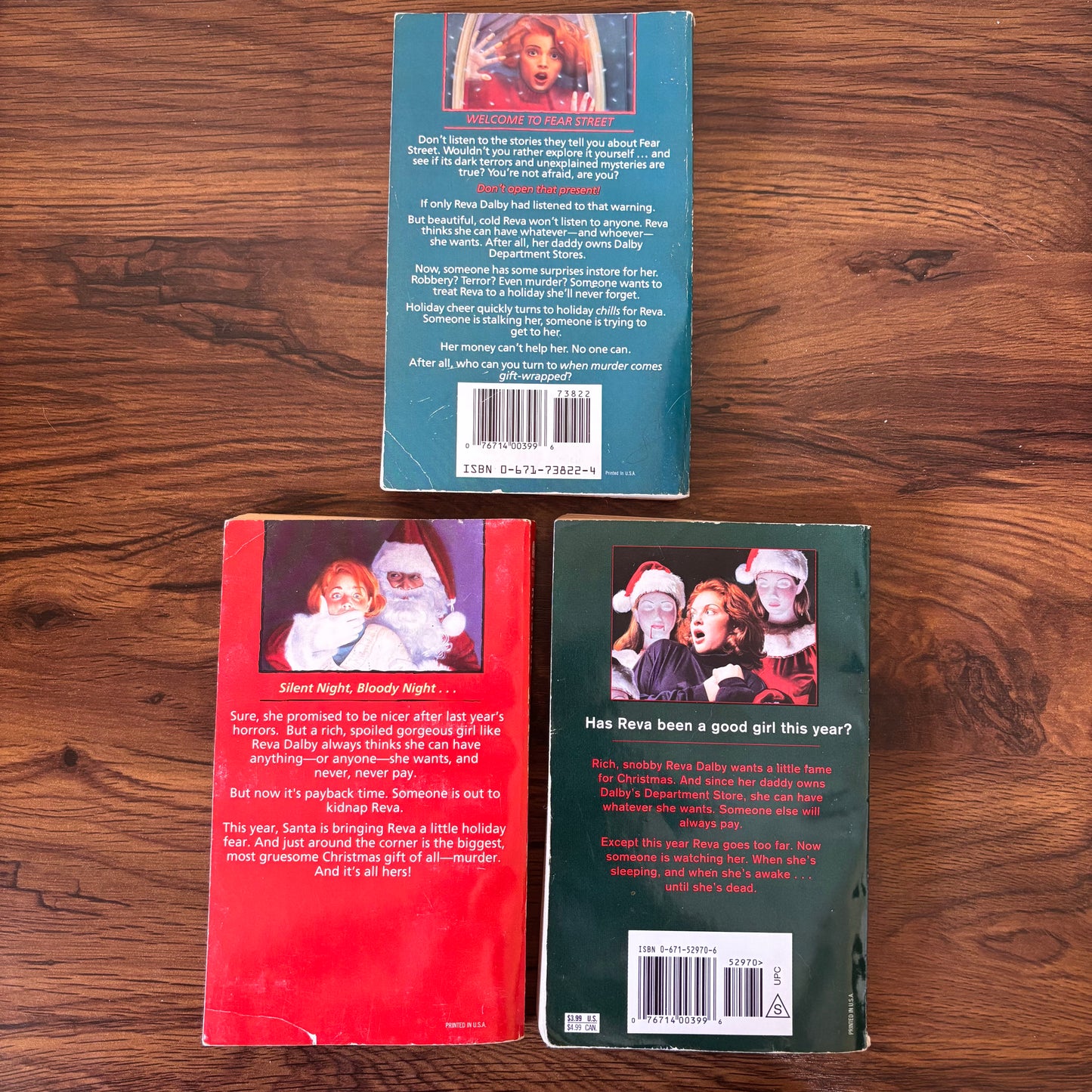 Silent Night 1-3 Super Chillers Set by R.L. Stine (90s Archway Paperbacks)