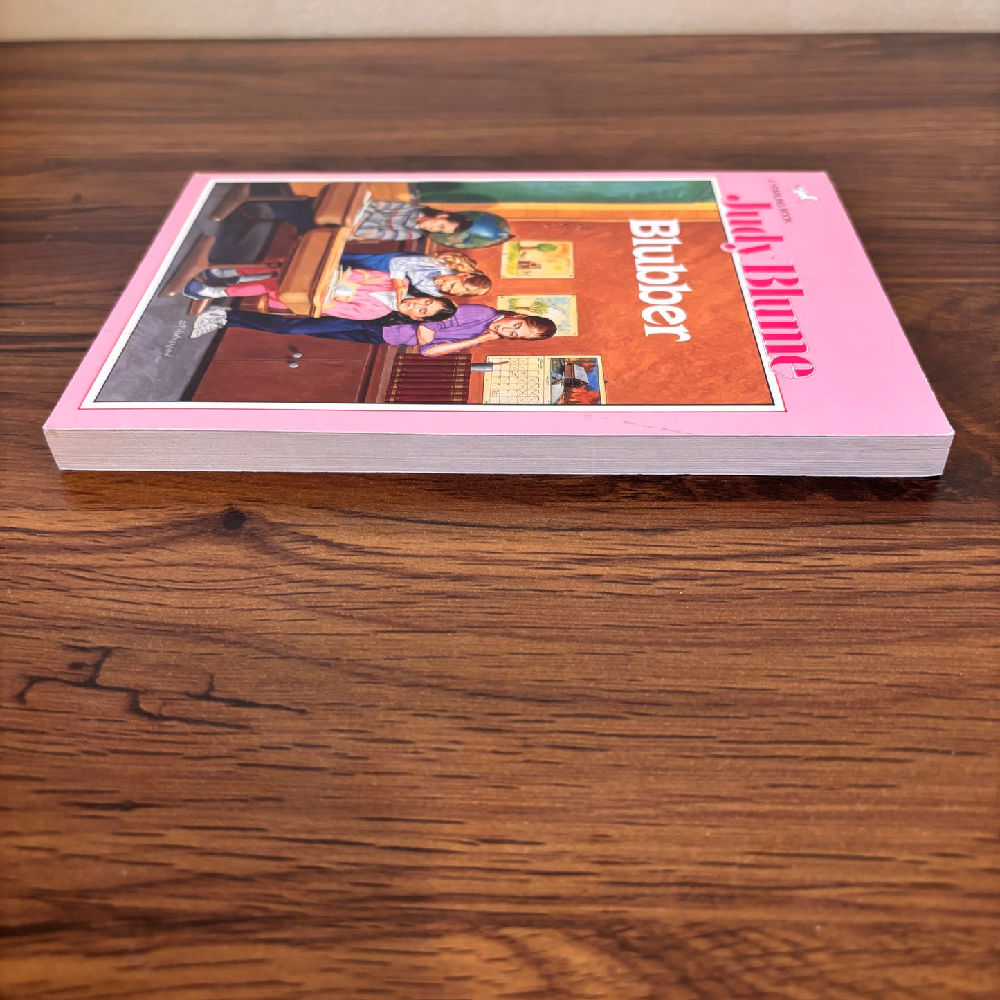 Blubber by Judy Blume - 1986 Yearling Pink Cover Edition