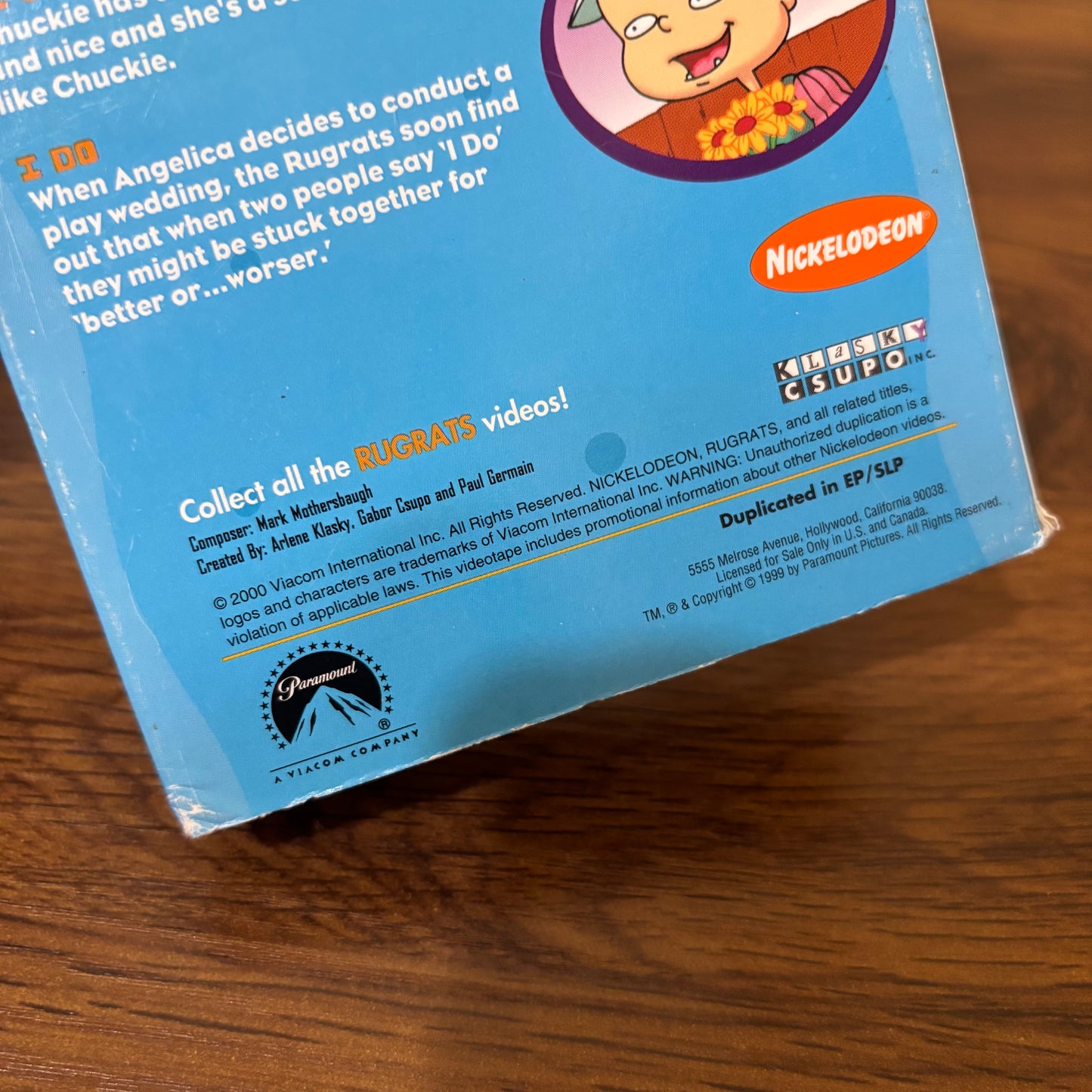 Rugrats I Think I Like You 4 Sweet Stories VHS Canadian Promo Screener Nickelodeon