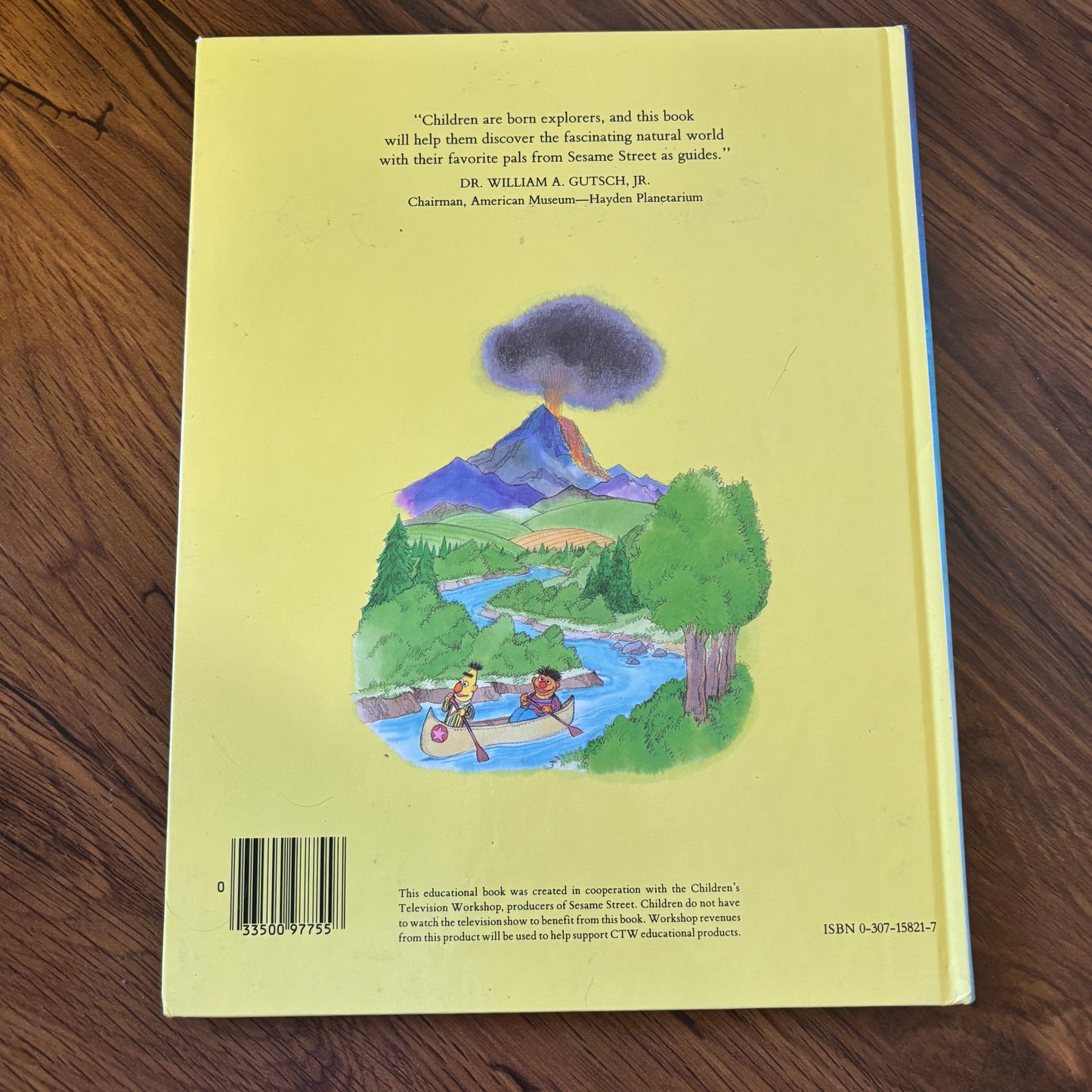 Big Bird’s Book About the Earth and Sky - 1985 Sesame Street Muppets Hardcover
