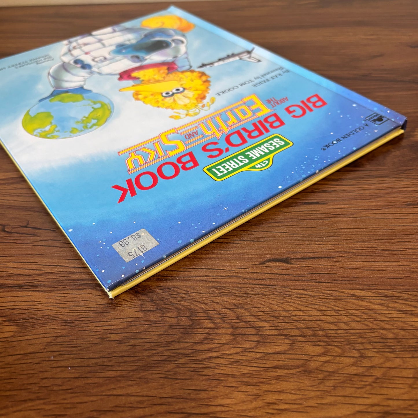 Big Bird’s Book About the Earth and Sky - 1985 Sesame Street Muppets Hardcover