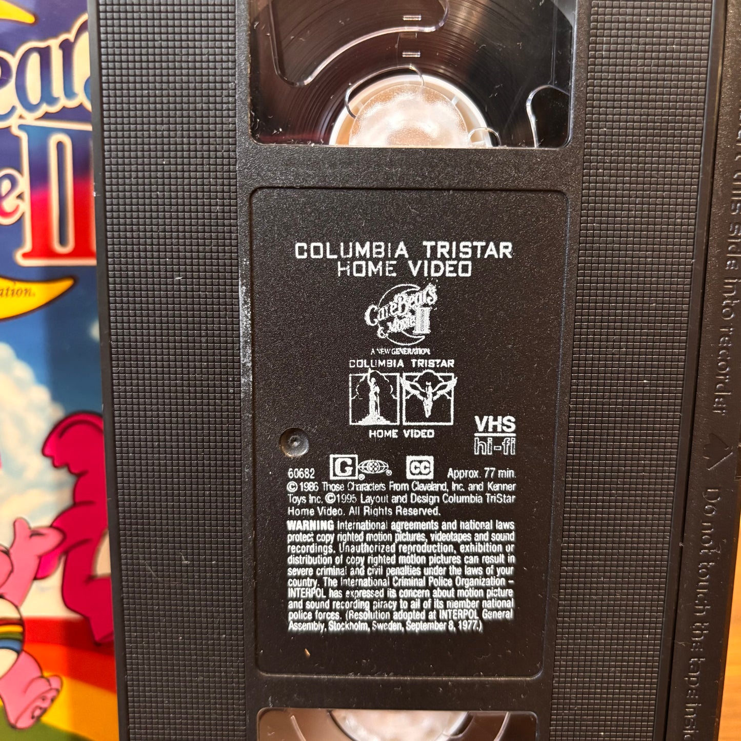 The Care Bears Movie II: A New Generation VHS (1986/1996) - Columbia TriStar Family Collection