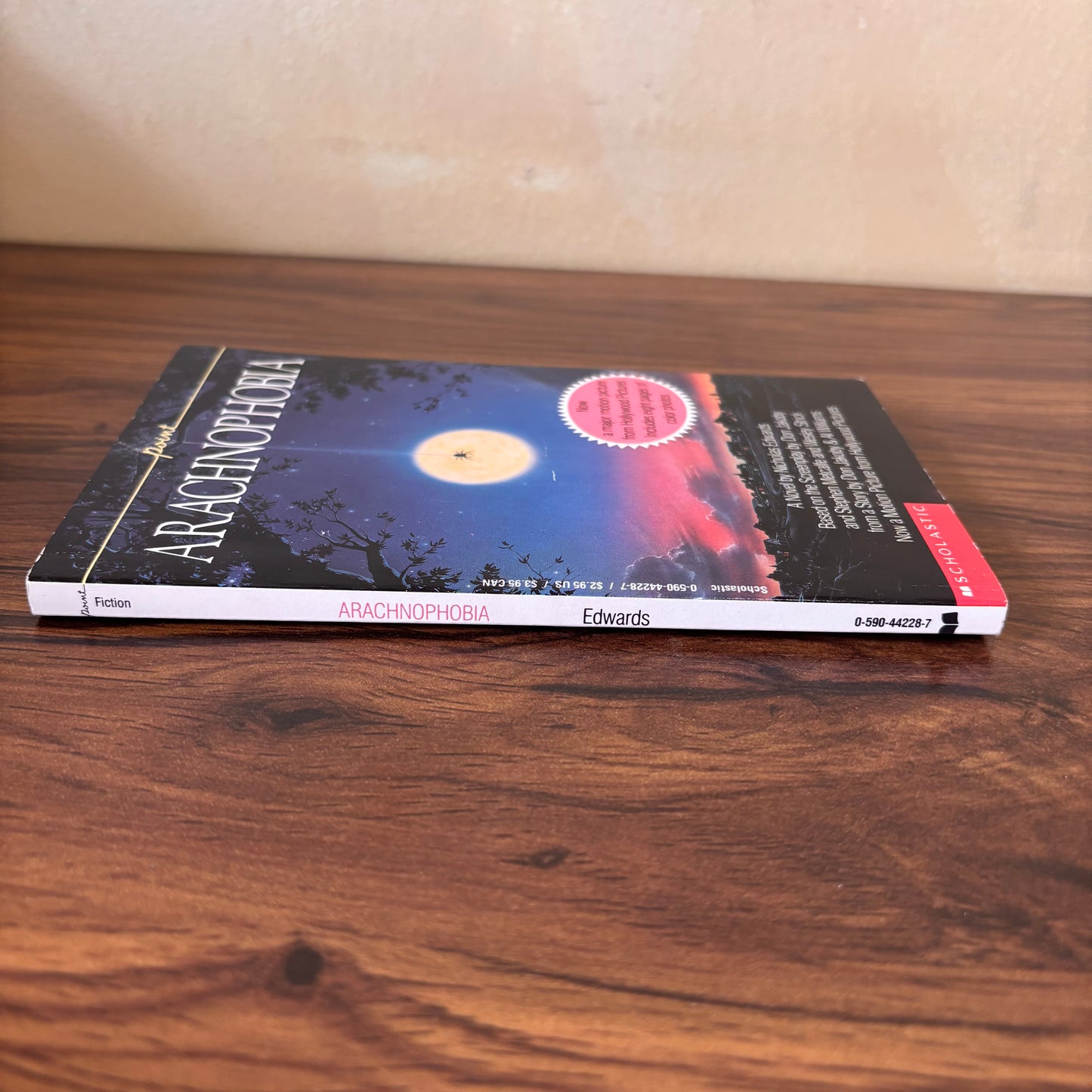 Arachnophobia by Nicholas Edwards - 1990 Point Horror Movie Tie-In Paperback