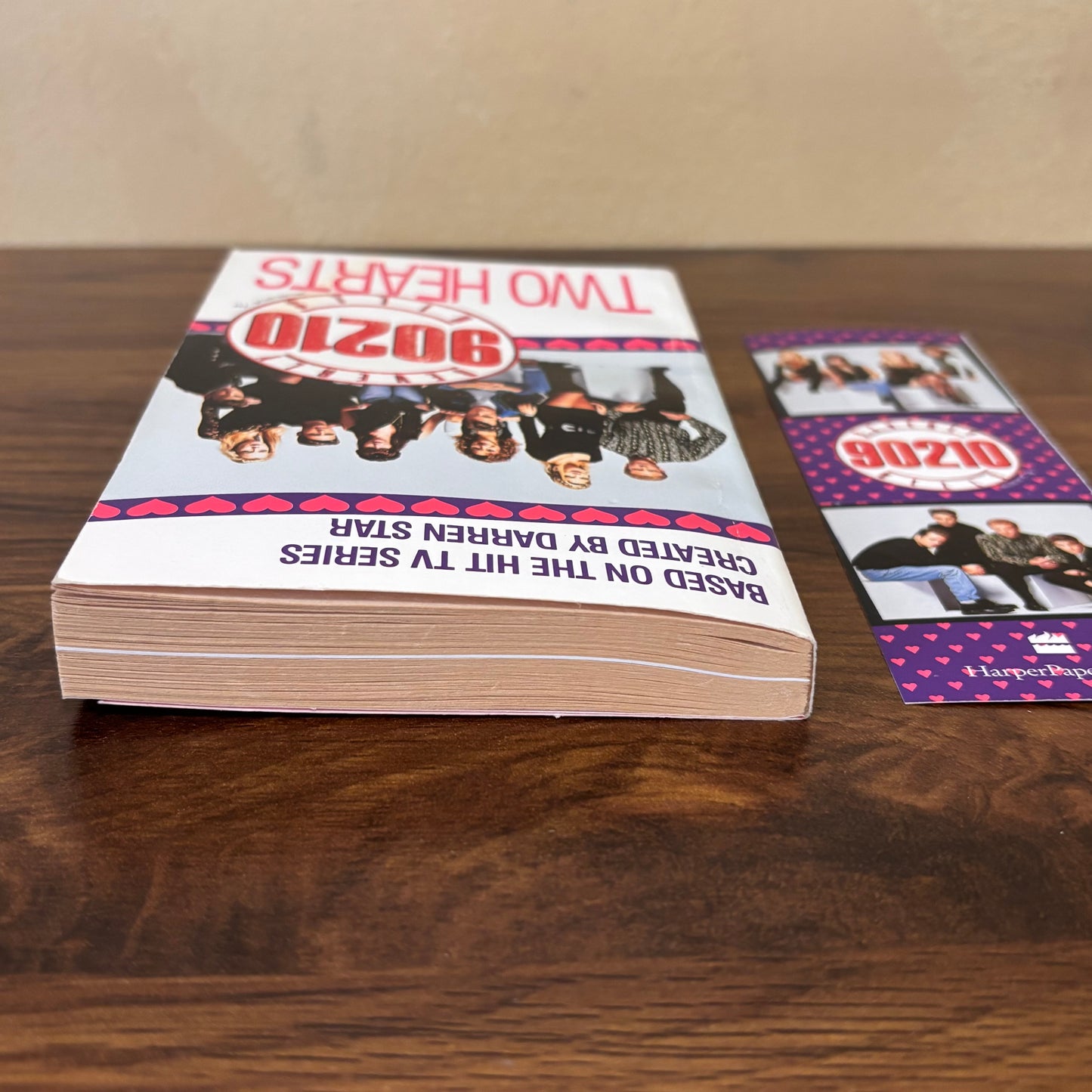 Beverly Hills 90210 Two Hearts Harper TV Tie-In Paperback 1993 with Bookmark