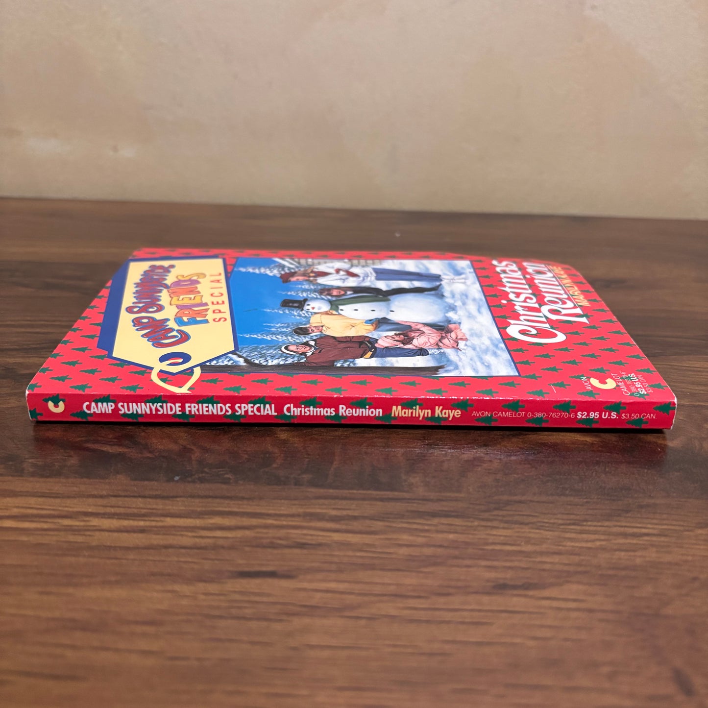 Camp Sunnyside Friends Special Christmas Reunion Marilyn Kaye 1990 Avon Camelot Paperback