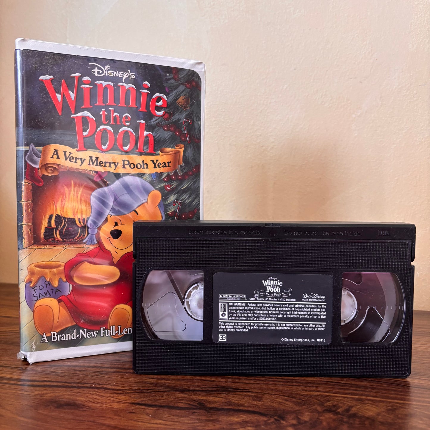 Disney Winnie the Pooh - A Very Merry Pooh Year VHS (2002) - Holiday Special