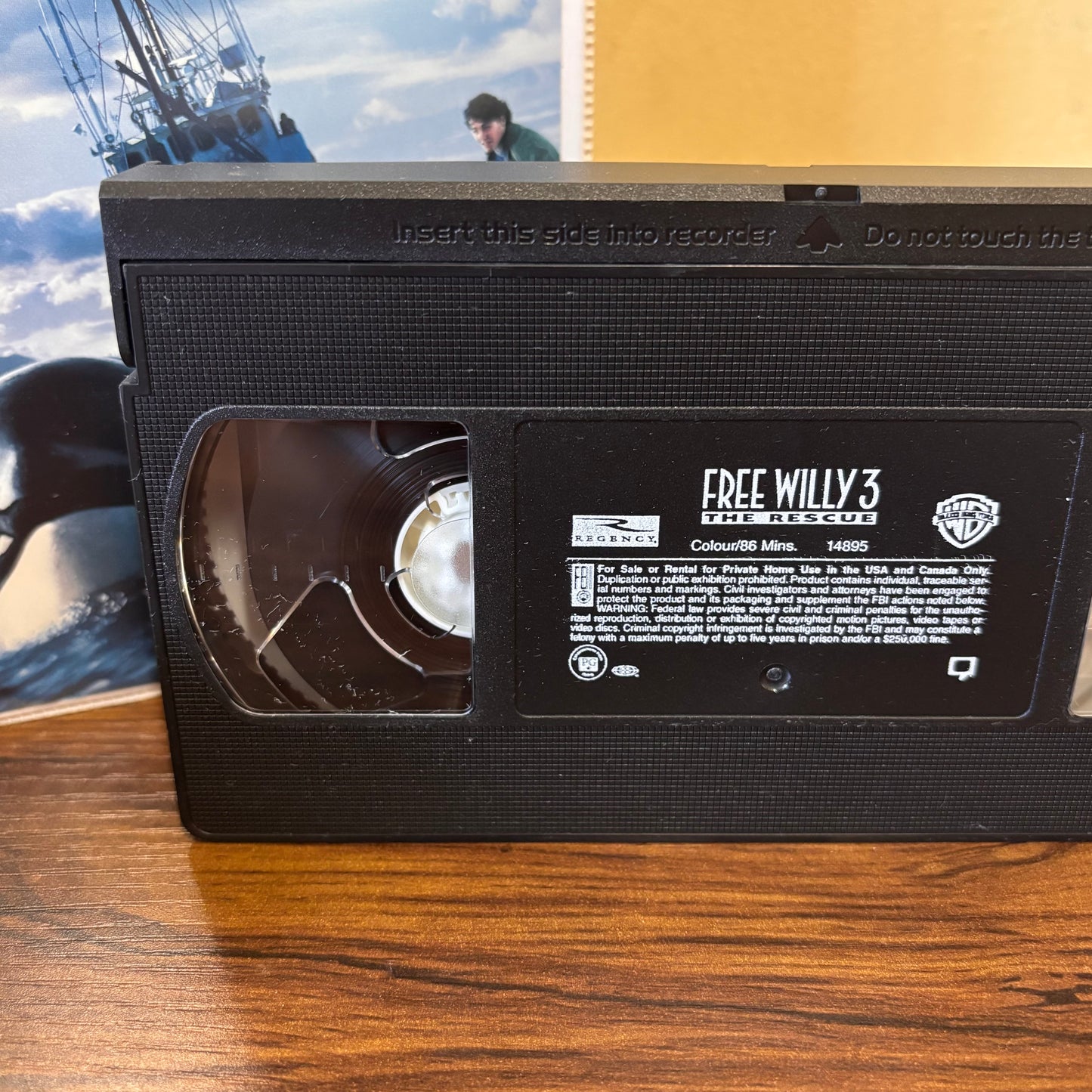 Free Willy VHS Bundle - Free Willy, Free Willy 2 & Free Willy 3 (90s)