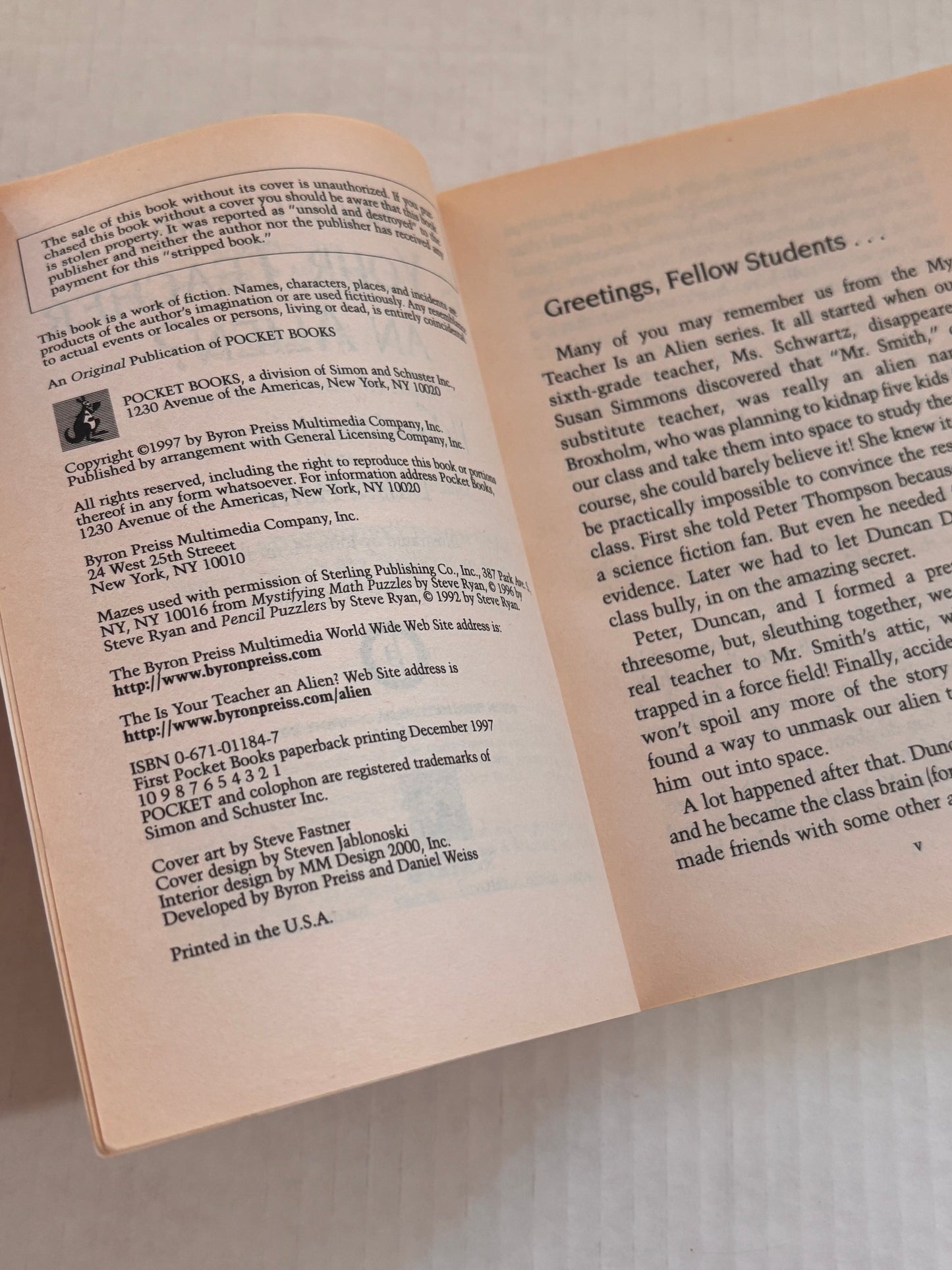 Bundle of 3 Bruce Coville My Teacher Series Books - Is Your Teacher An Alien - My Teacher Glows in the Dark - My Teacher Fried My Brains