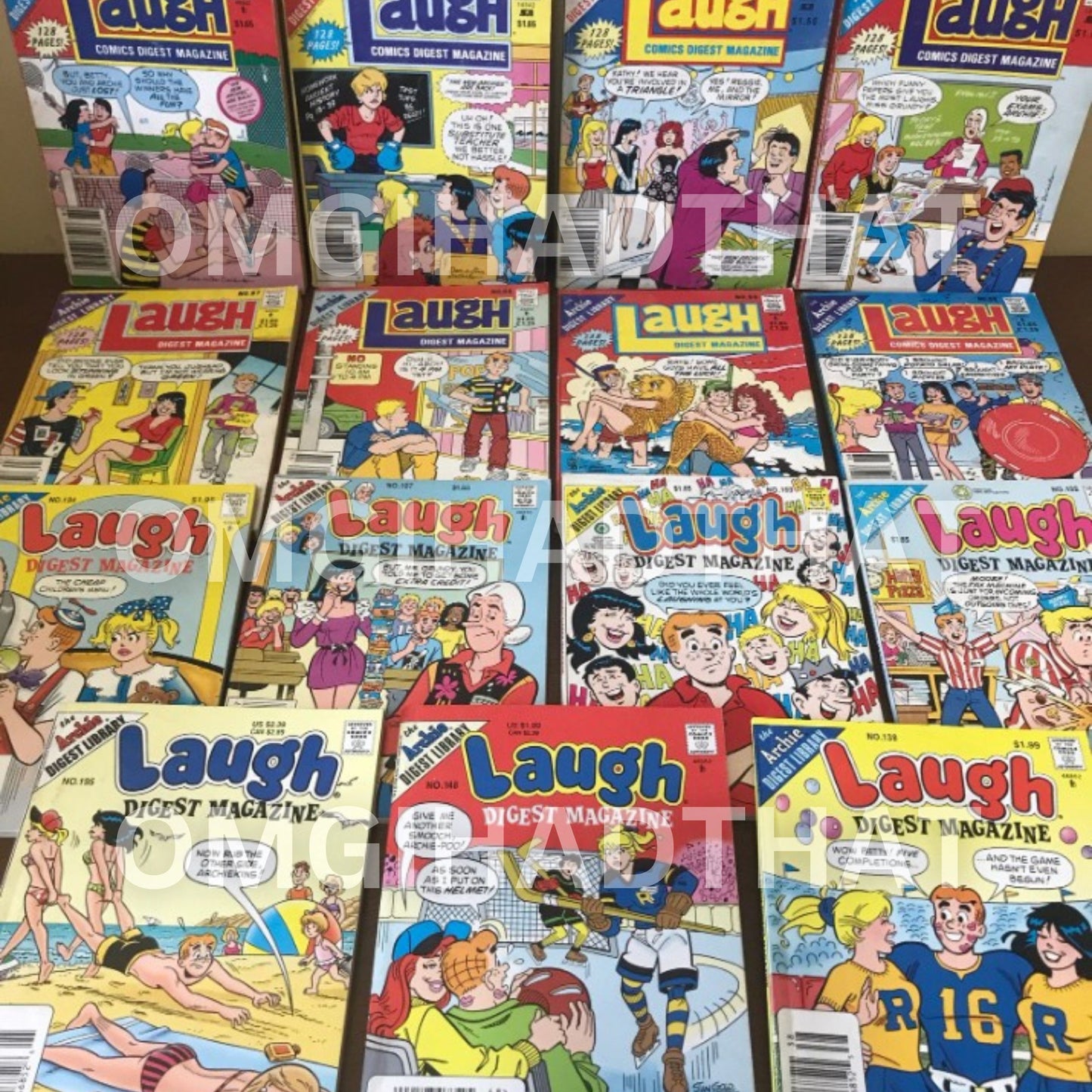 Archie Laugh Comics Digest Magazines - A fun-filled collection of Archie Comics featuring classic humor and timeless adventures. Perfect for collectors and fans of Archie.