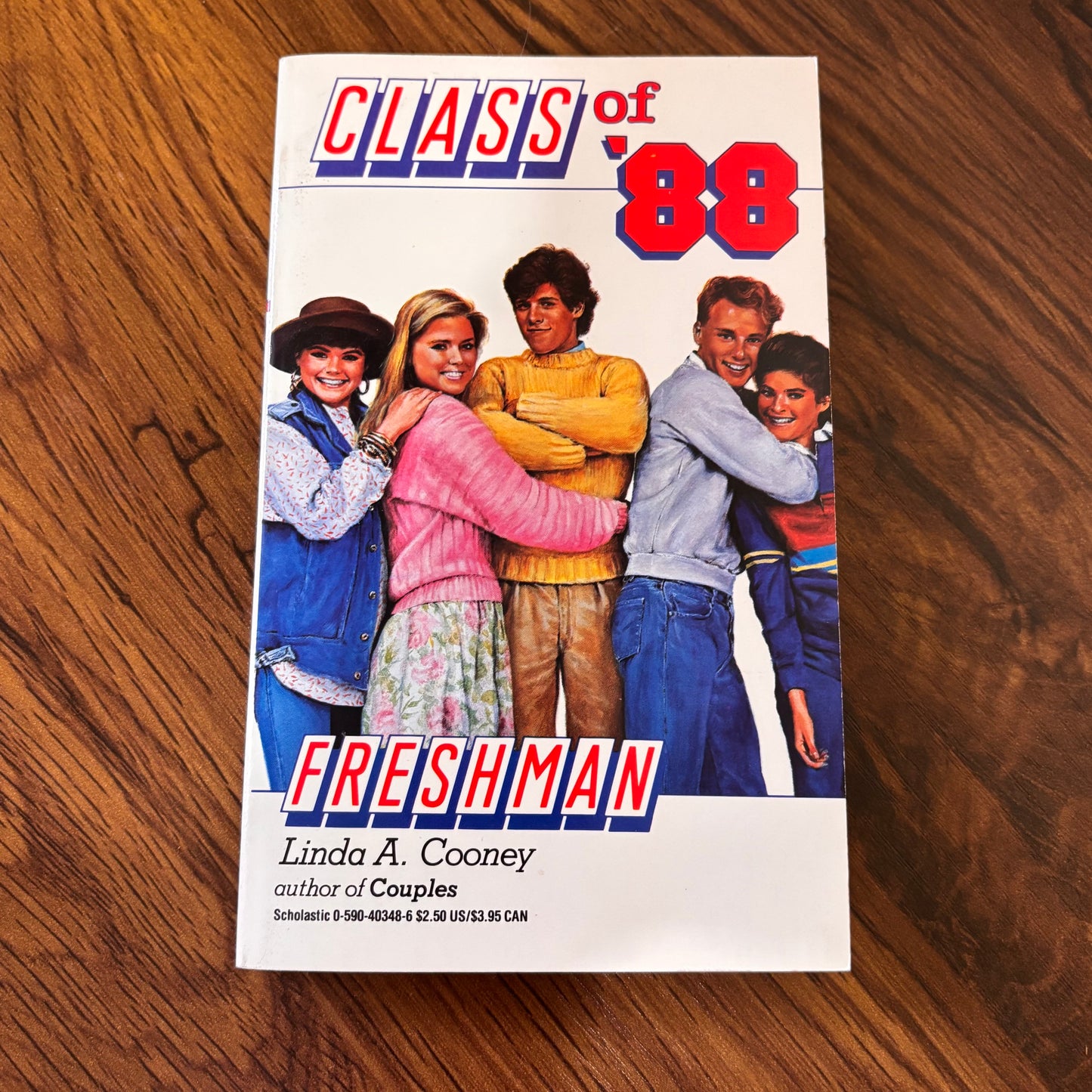 Class of '88: Freshman by Linda A. Cooney, 1987 Scholastic YA paperback about high school friendships, drama, and starting over