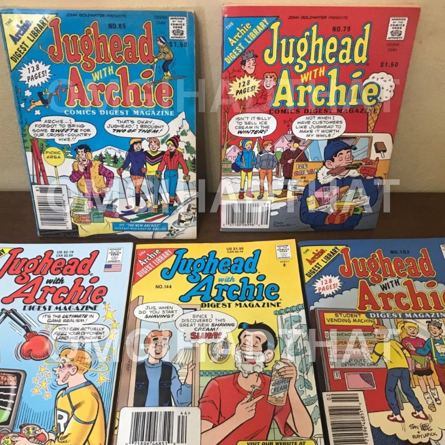Jughead with Archie Comics Digest Magazine - Classic comic featuring Jughead and the gang from Archie Comics. A must-have for collectors and fans of Archie’s humor and adventures.