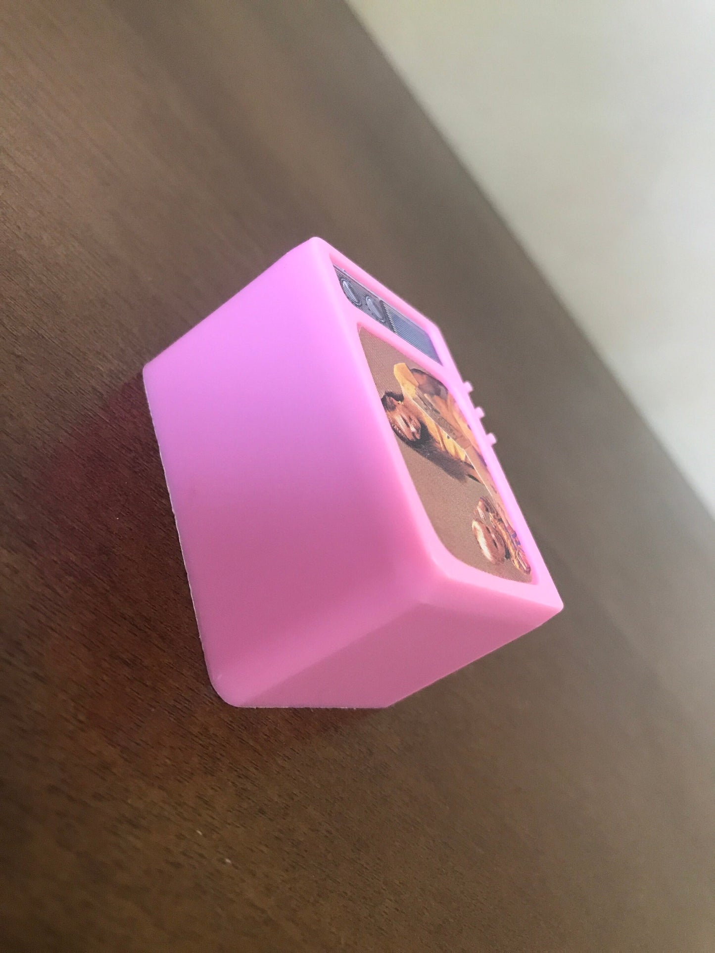 Pink Miniature TV Arco Hong Kong - Pink Fashion Doll Furniture - Mini Pink Dollhouse Decor