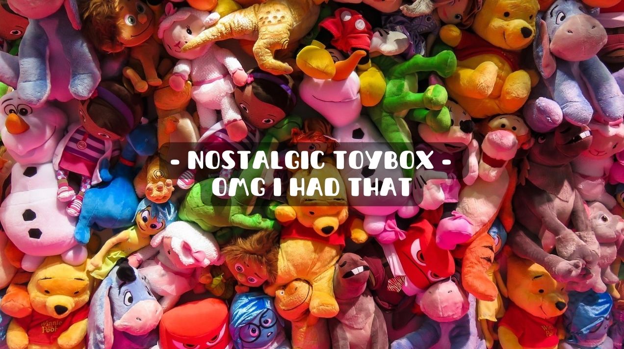 Vintage 80s and 90s nostalgic toys collection featuring action figures, dolls, and retro playsets. Perfect for collectors and fans of childhood memories.