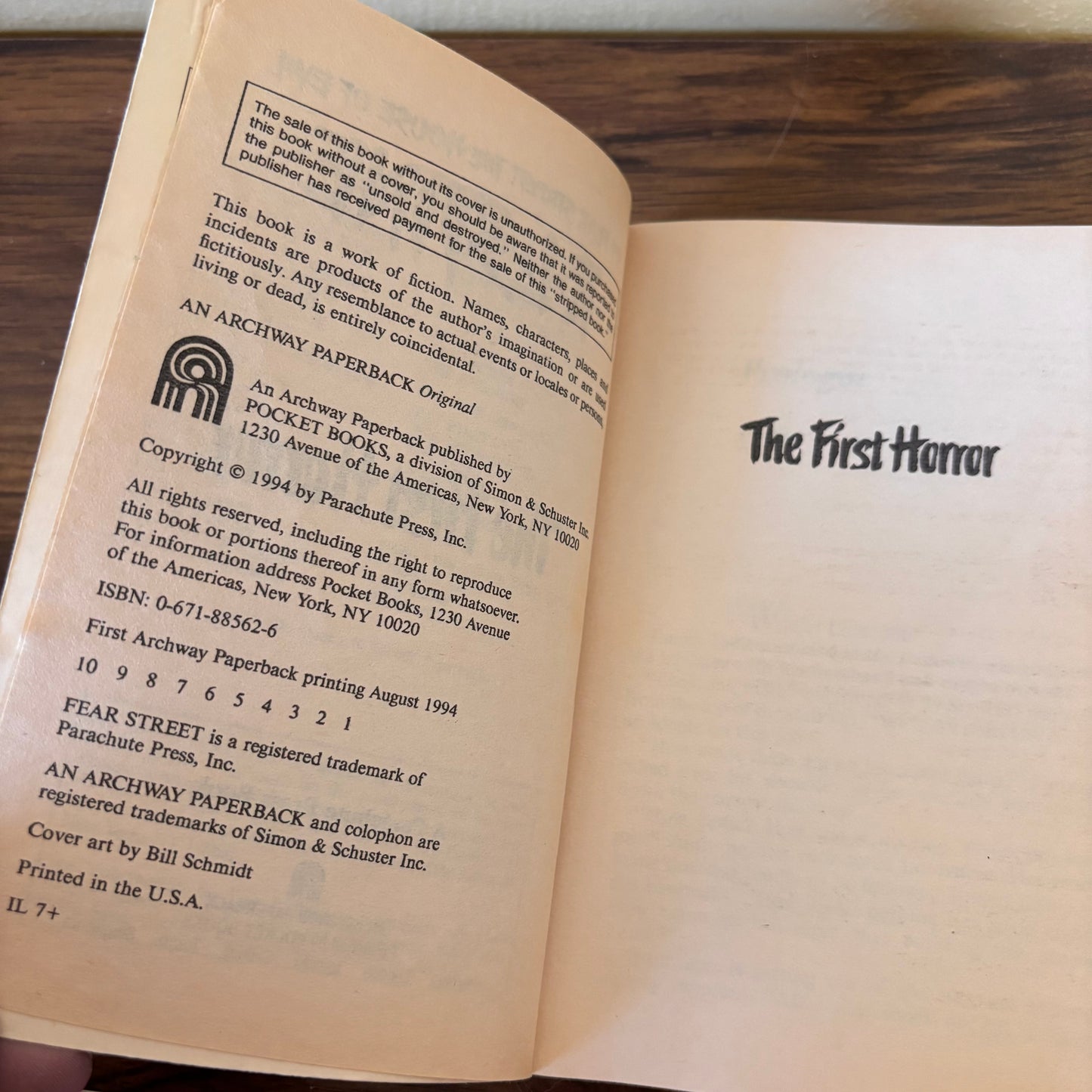 99 Fear Street: The House of Evil Trilogy – The First, Second & Third Horror by R.L. Stine (1994 Paperbacks)