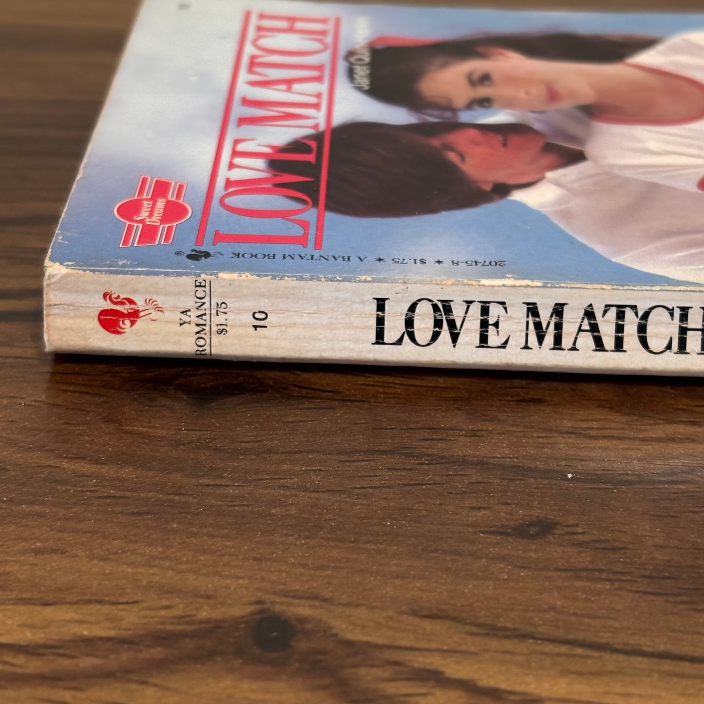 Love Match by Janet Quin-Harkin - 1982 Sweet Dreams Romance Paperback