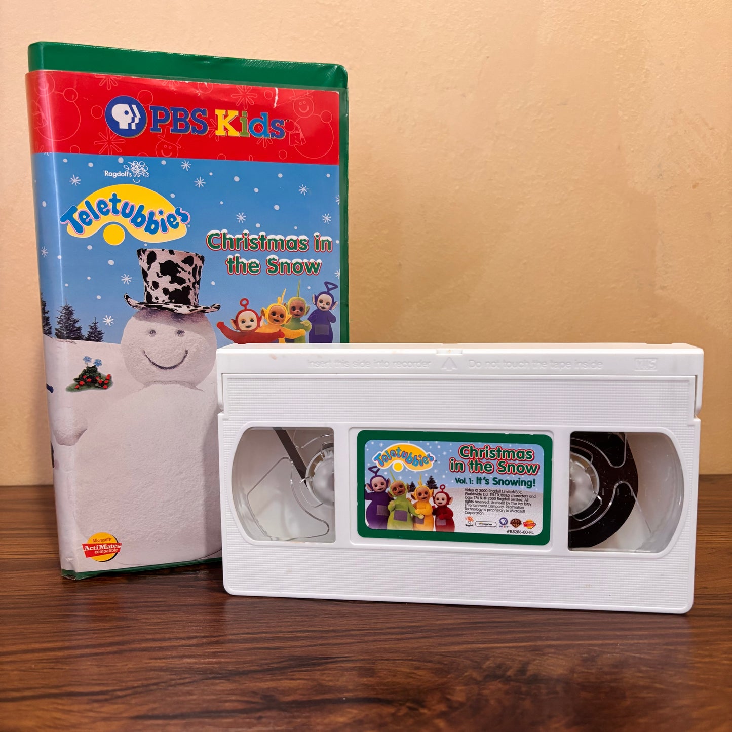 Teletubbies - Christmas in the Snow (2000) VHS - PBS Kids Holiday Special