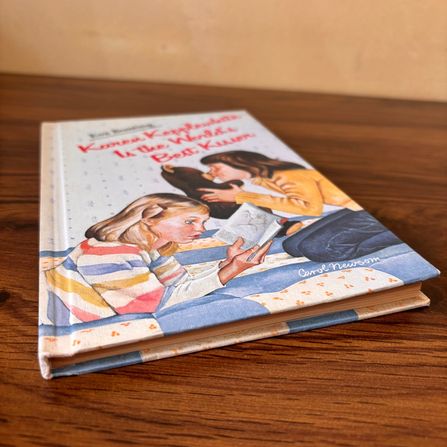 Karen Kepplewhite Is the Worlds Best Kisser, Eve Bunting 1983 Hardcover Clarion Books
