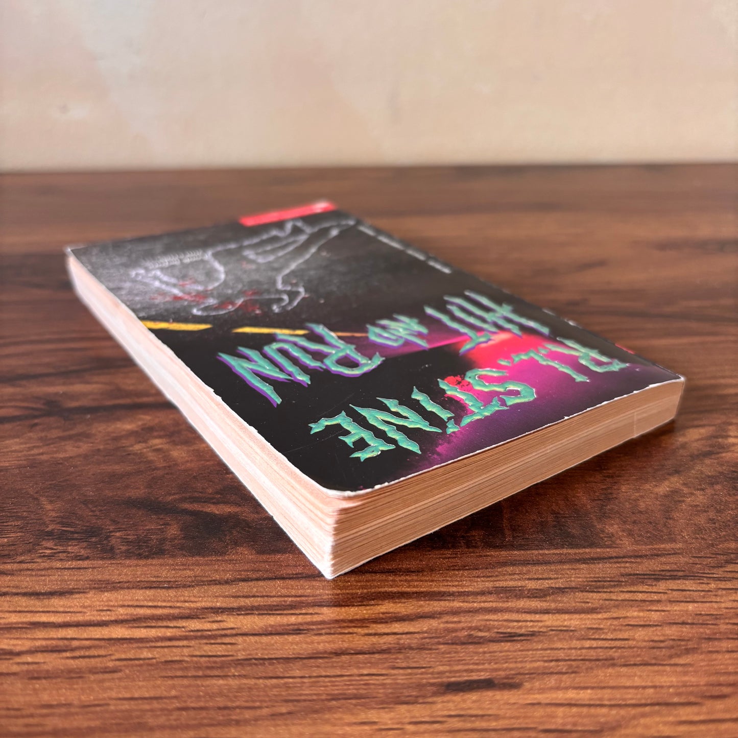 Hit and Run by R.L. Stine - 1992 Scholastic YA Thriller Paperback