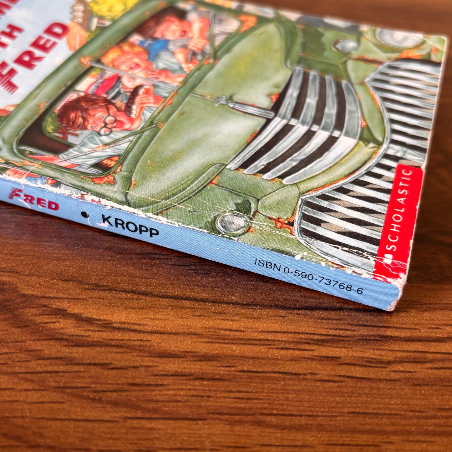 Fast Times with Fred by Paul Kropp (Justin, Jay-Jay and the Juvenile Dinkent) - 1986 Scholastic Teen Paperback