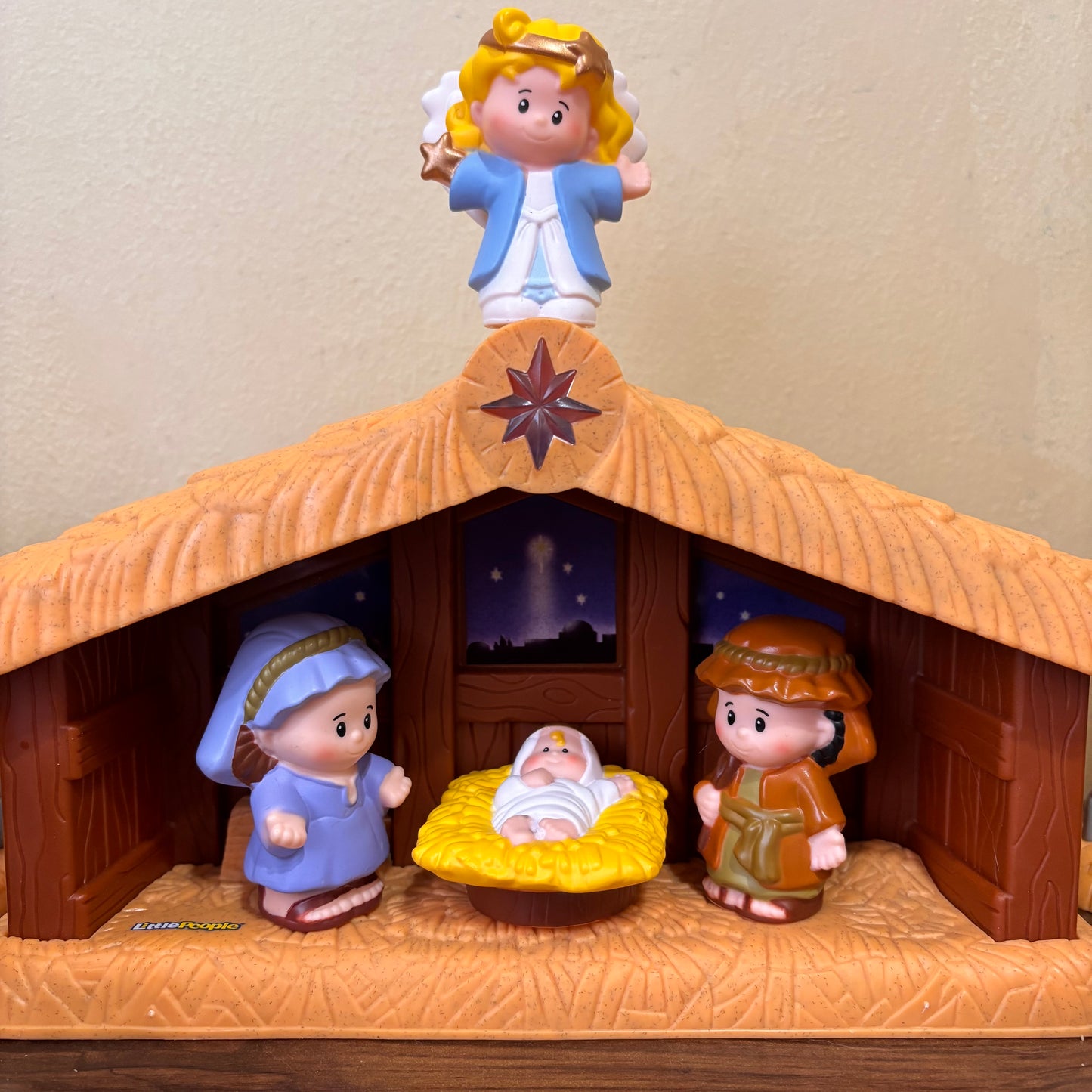 Fisher-Price Little People Nativity Set (Working But Incomplete, Mixed Pieces)