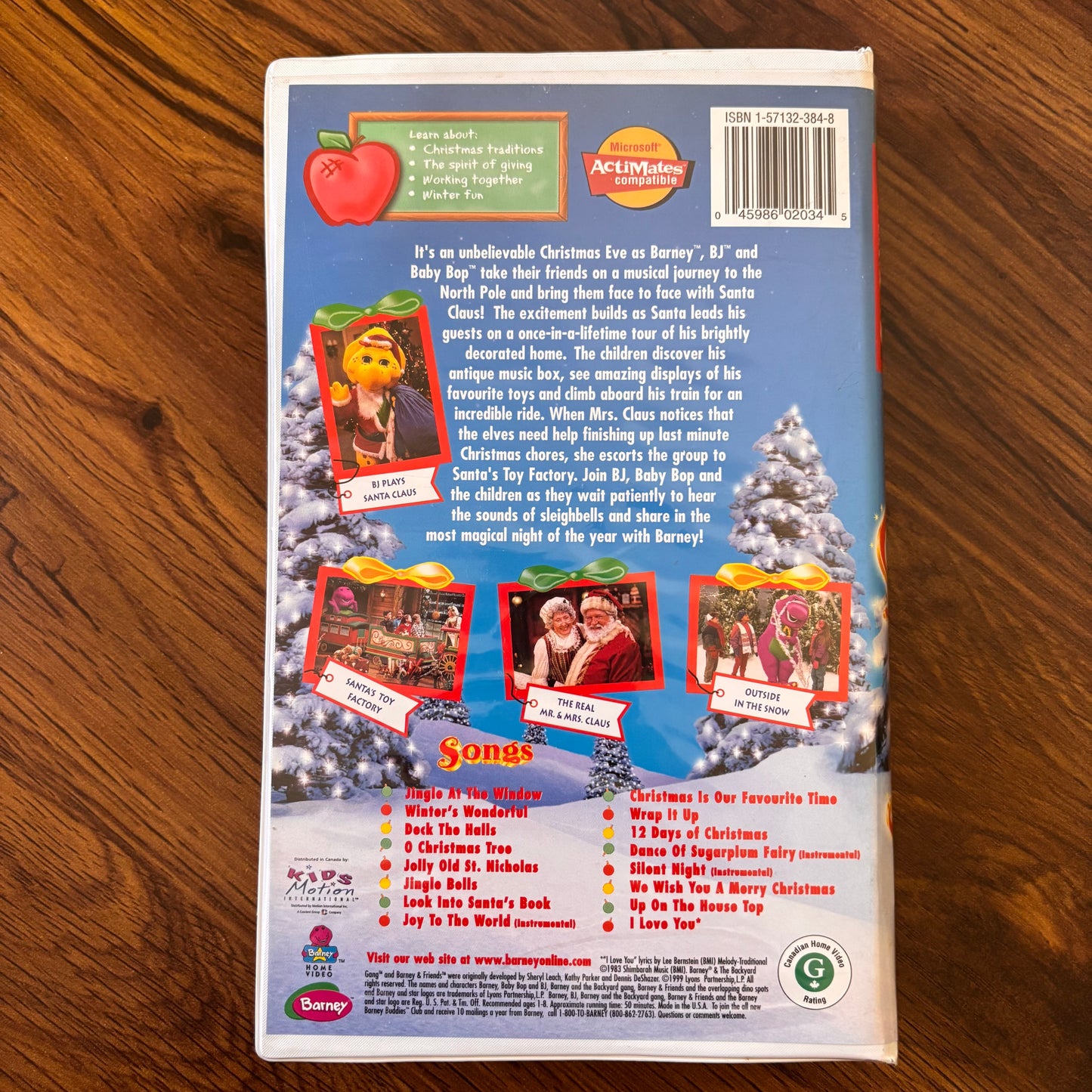Barney’s Night Before Christmas VHS (1999) – Holiday Special