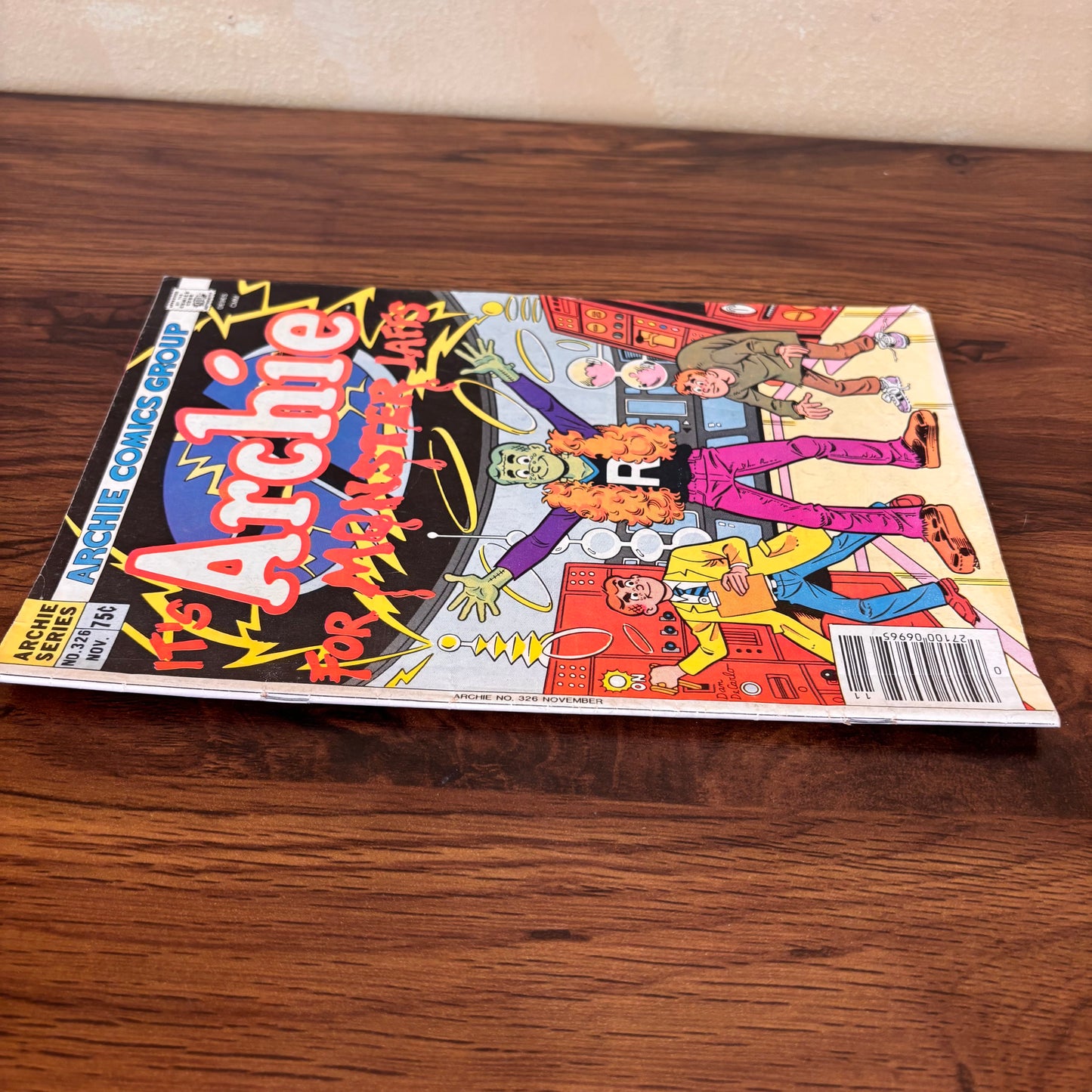 1983 Archie Comics Group monster humor issue featuring Archie in costume, spooky lab artwork, and playful horror parody for readers who love vintage funny comics.