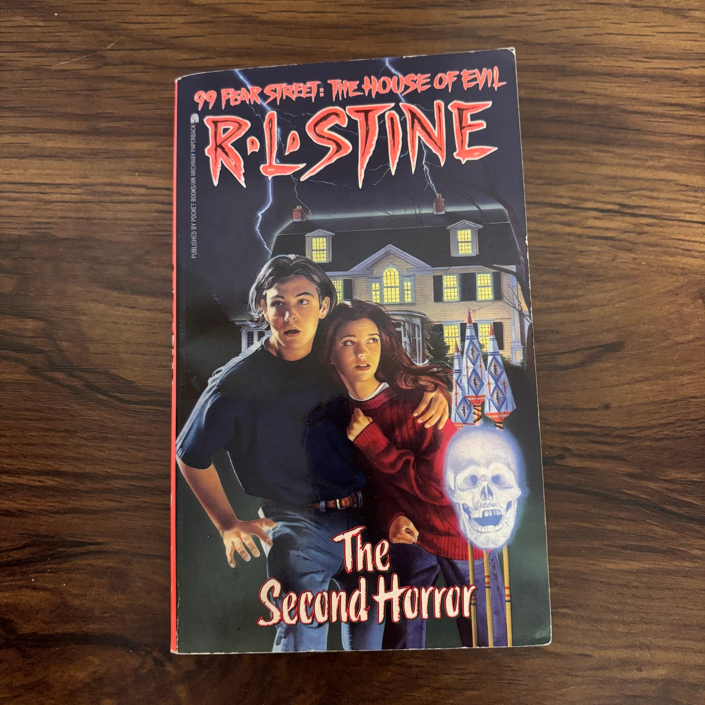99 Fear Street: The House of Evil Trilogy – The First, Second & Third Horror by R.L. Stine (1994 Paperbacks)
