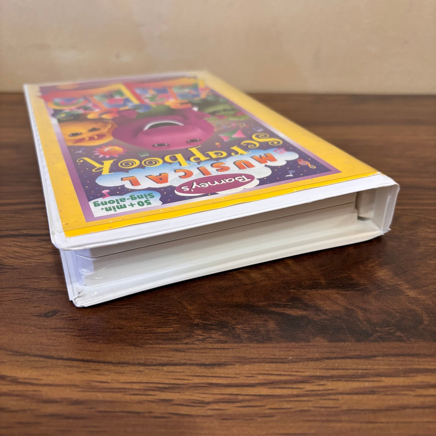 Barney’s Musical Scrapbook Sing-Along VHS (1997) - Classic Kids