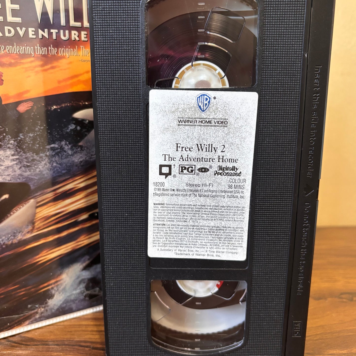 Free Willy VHS Bundle - Free Willy, Free Willy 2 & Free Willy 3 (90s)